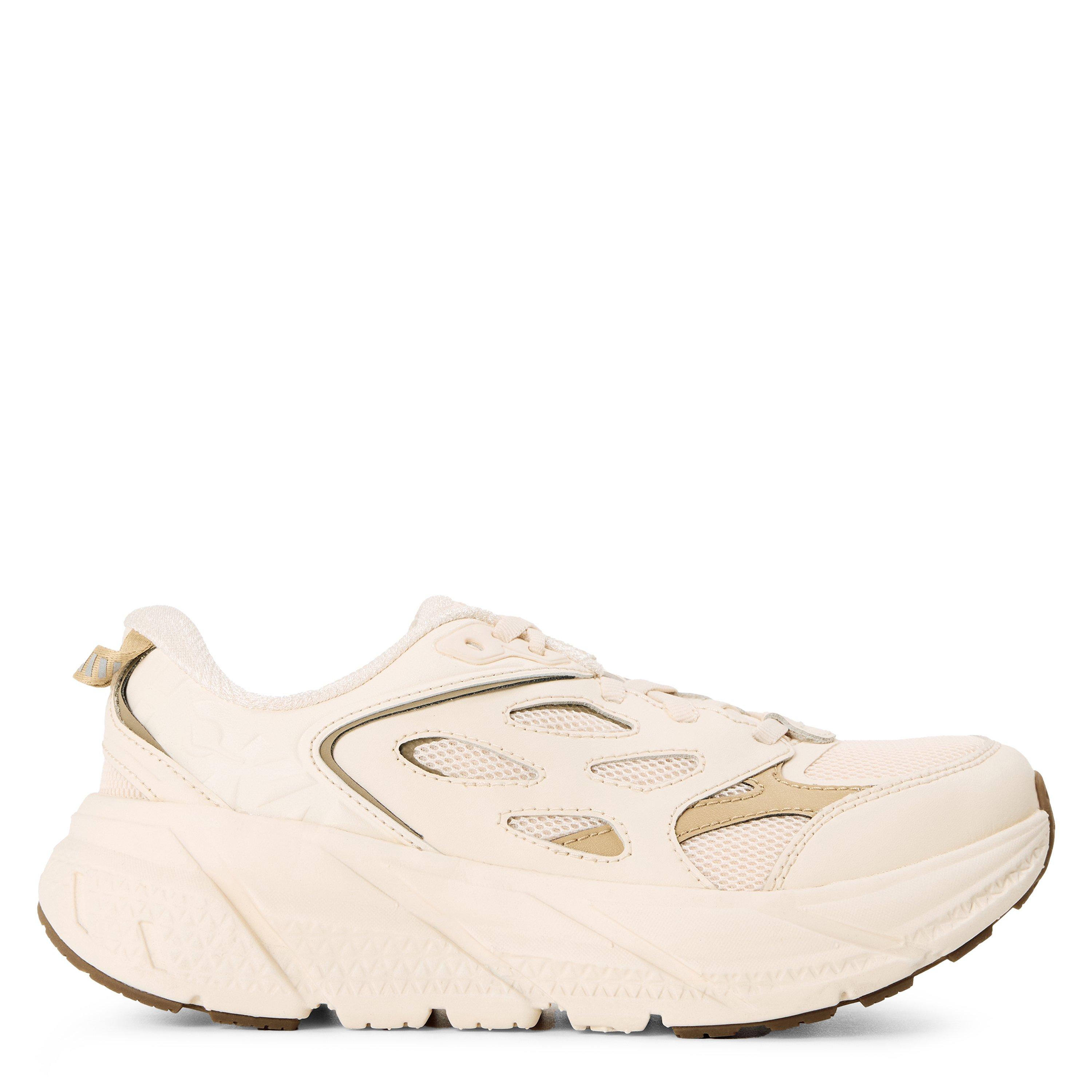 Vanila/Eggnog - Hoka - Women's Clifton Low-Top Trainers - 1