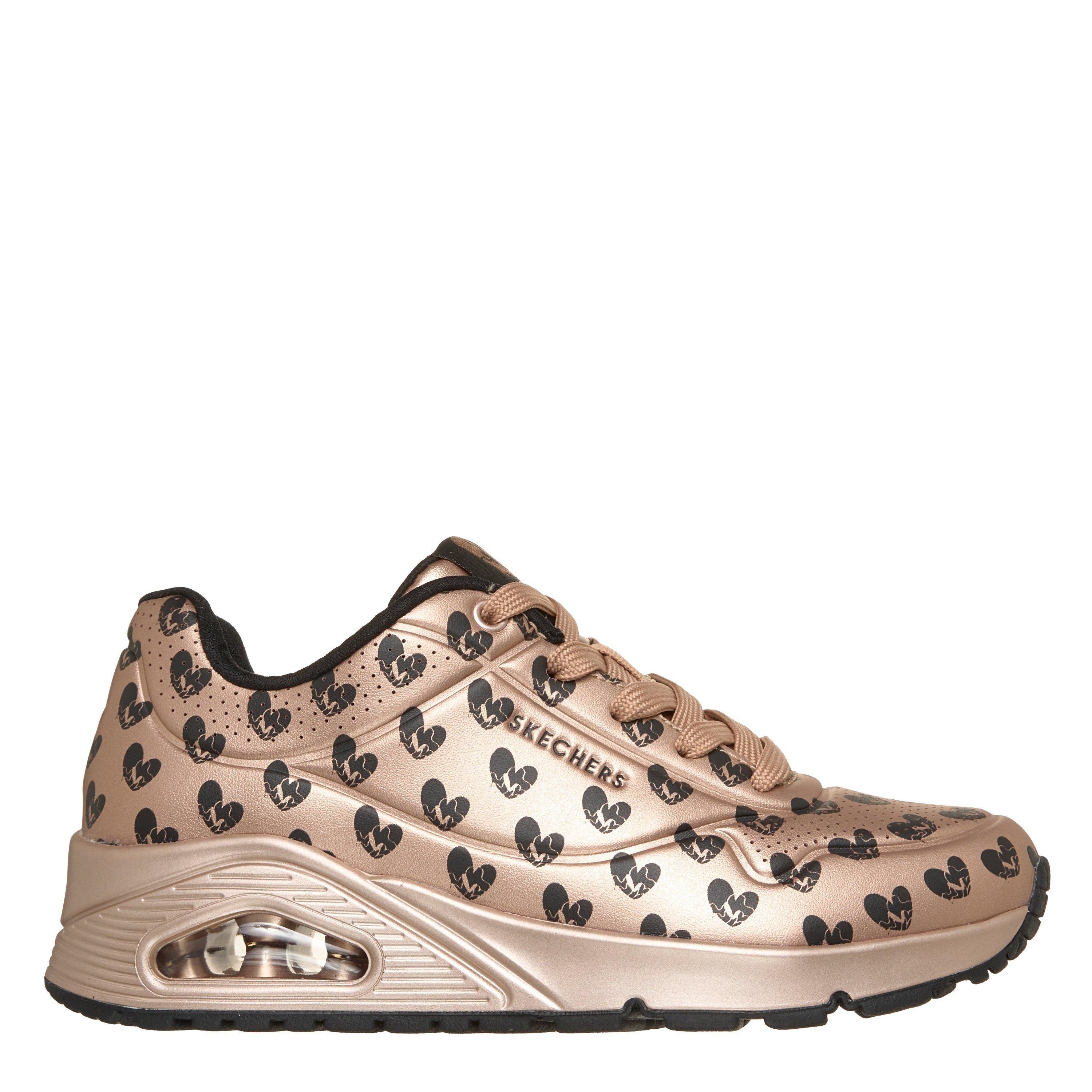 Rose Gold - Skechers - Women's Casual Low-Top Trainers - 1