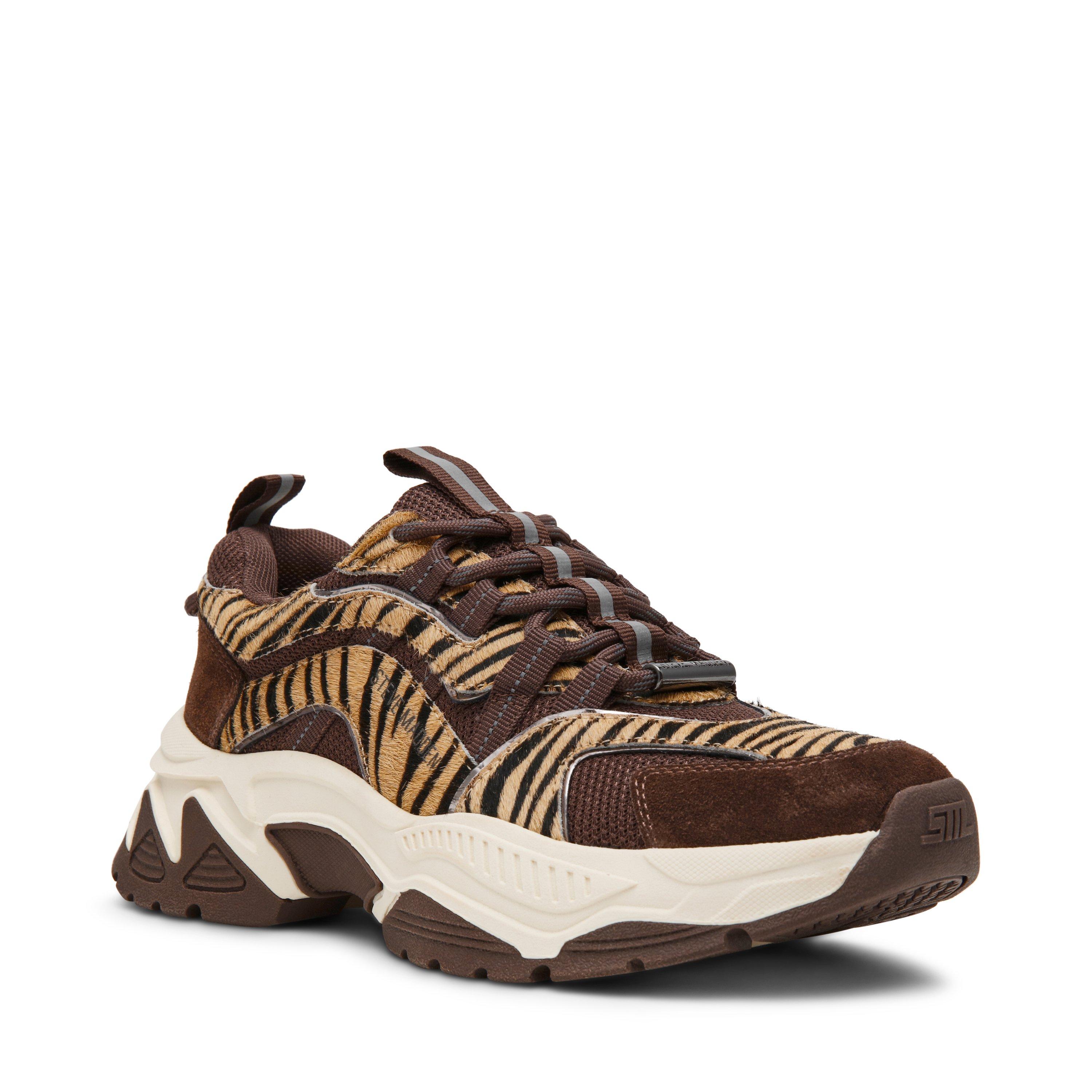 Brown/Taupe - Steve Madden - Women's Animates Chunky Trainers - 2