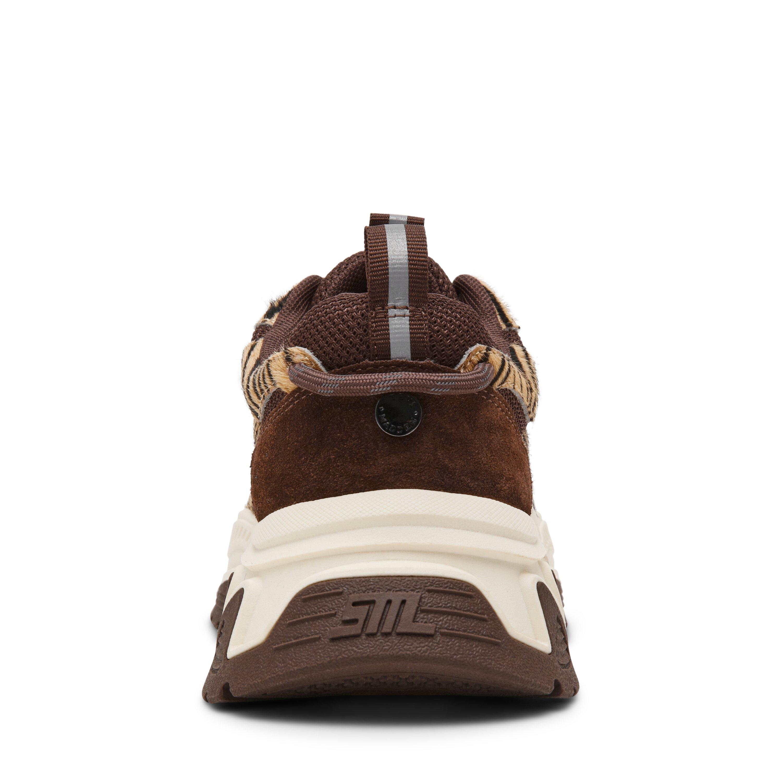 Brown/Taupe - Steve Madden - Women's Animates Chunky Trainers - 5