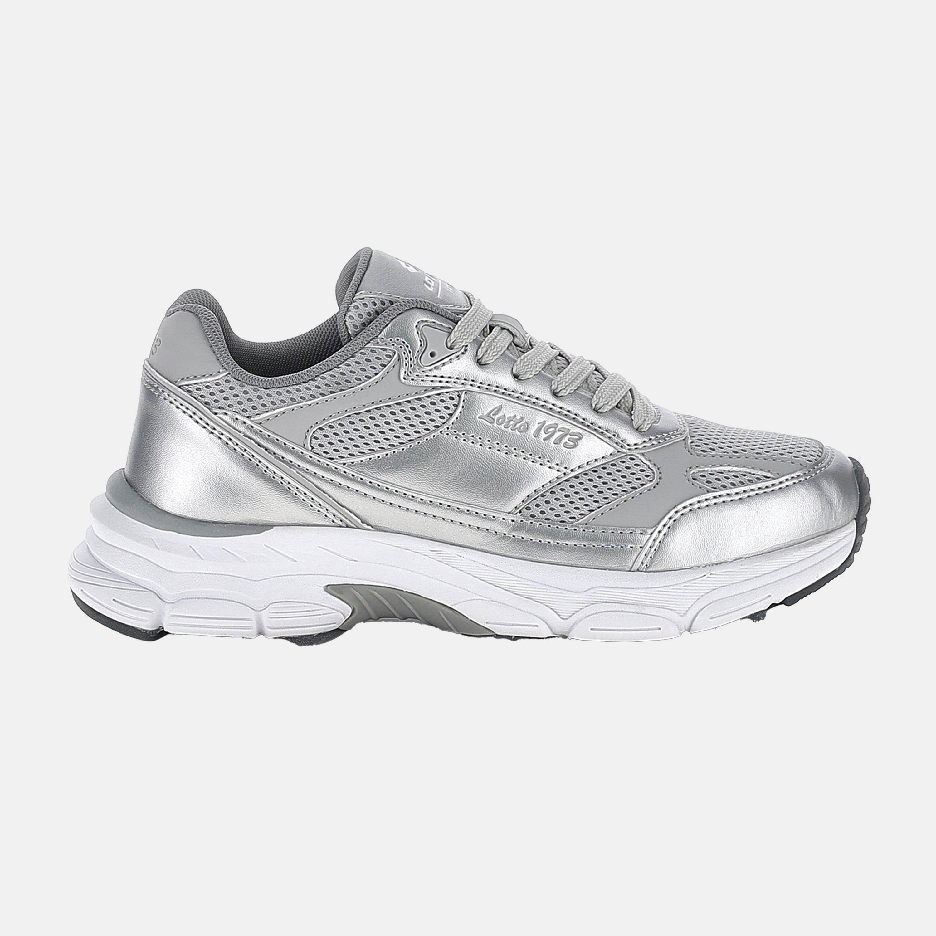 Mushroom Gray - Lotto Sport Italia - Women's Low-Top Trainers - 1