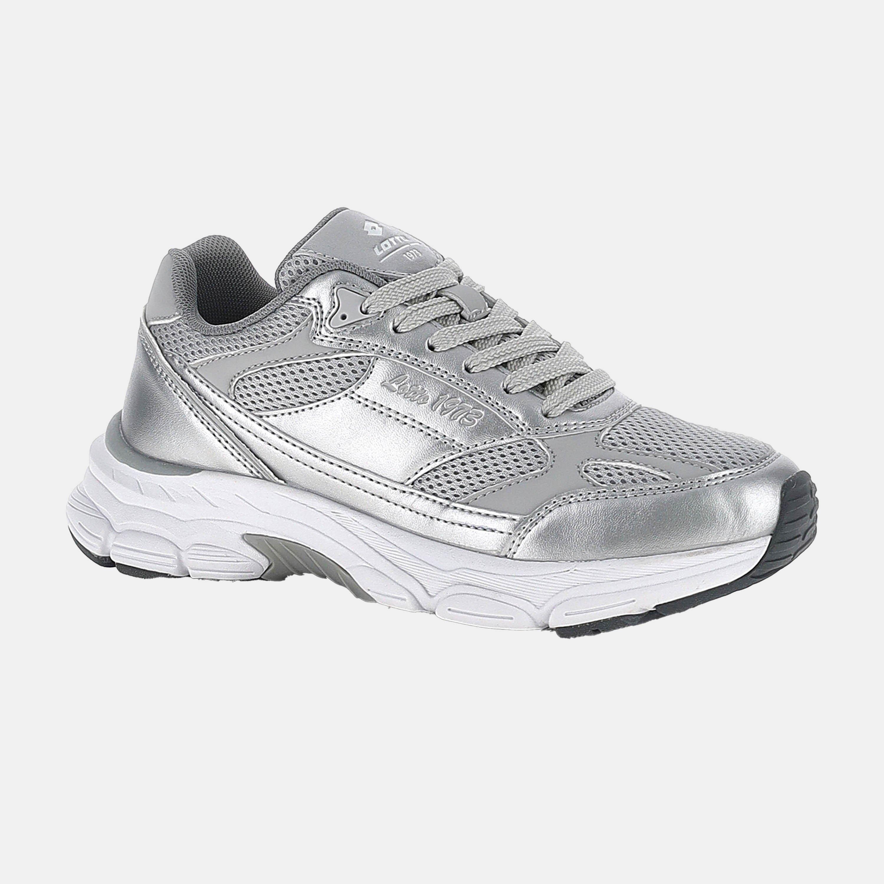 Gris Champiñón - Lotto Sport Italia - Women's Low-Top Trainers - 2