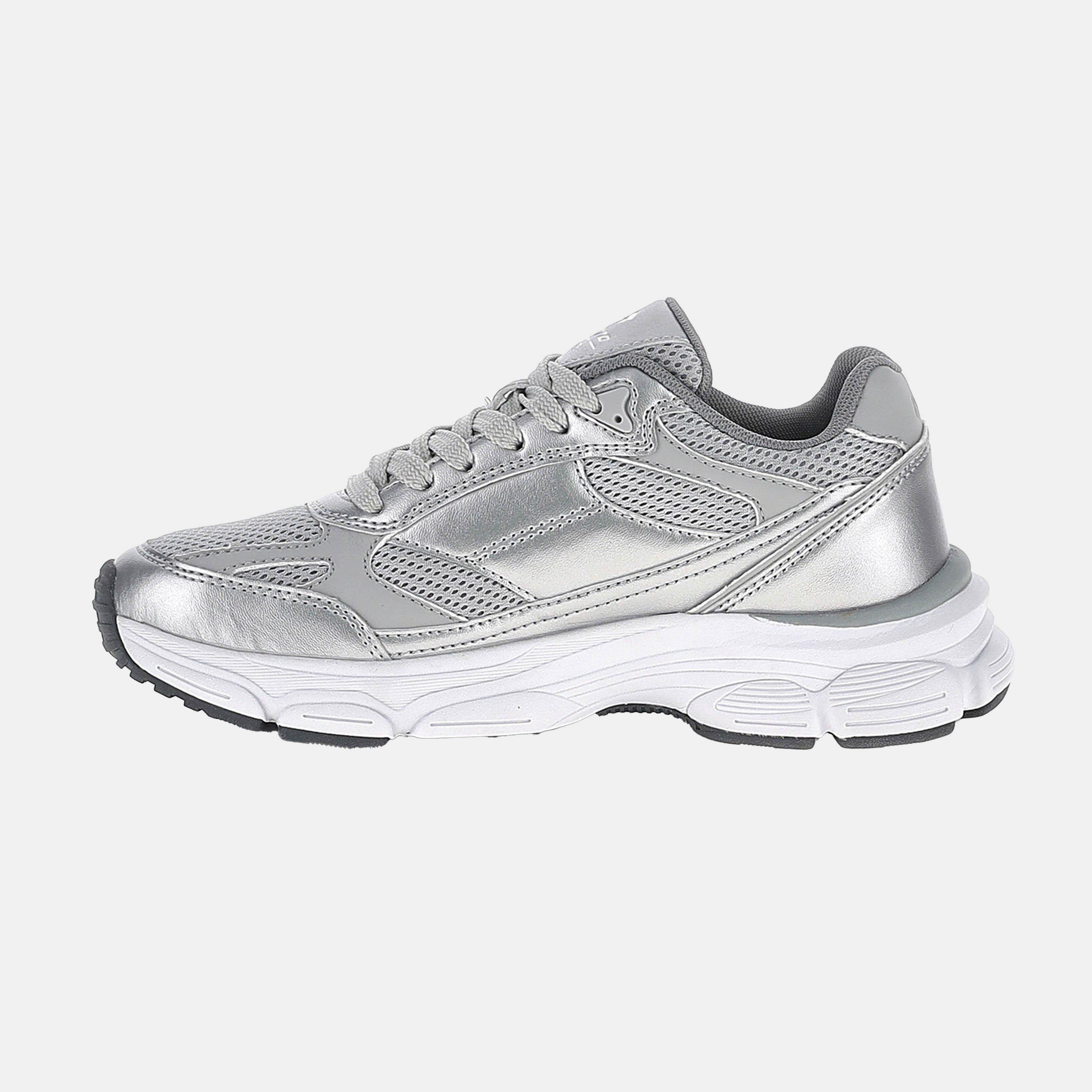 Gris Champiñón - Lotto Sport Italia - Women's Low-Top Trainers - 3