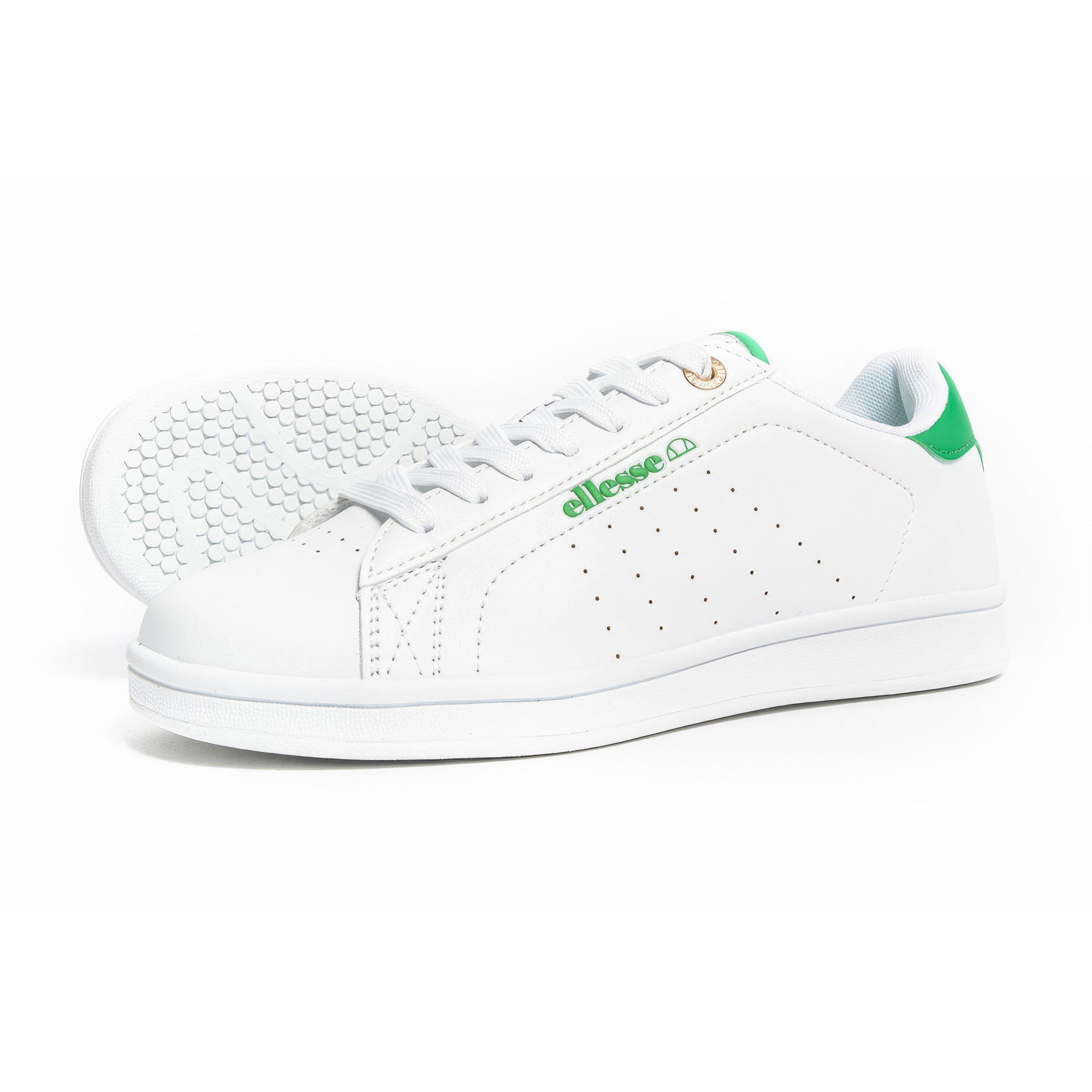 White/Green - Ellesse - Classic Cupsole Trainers