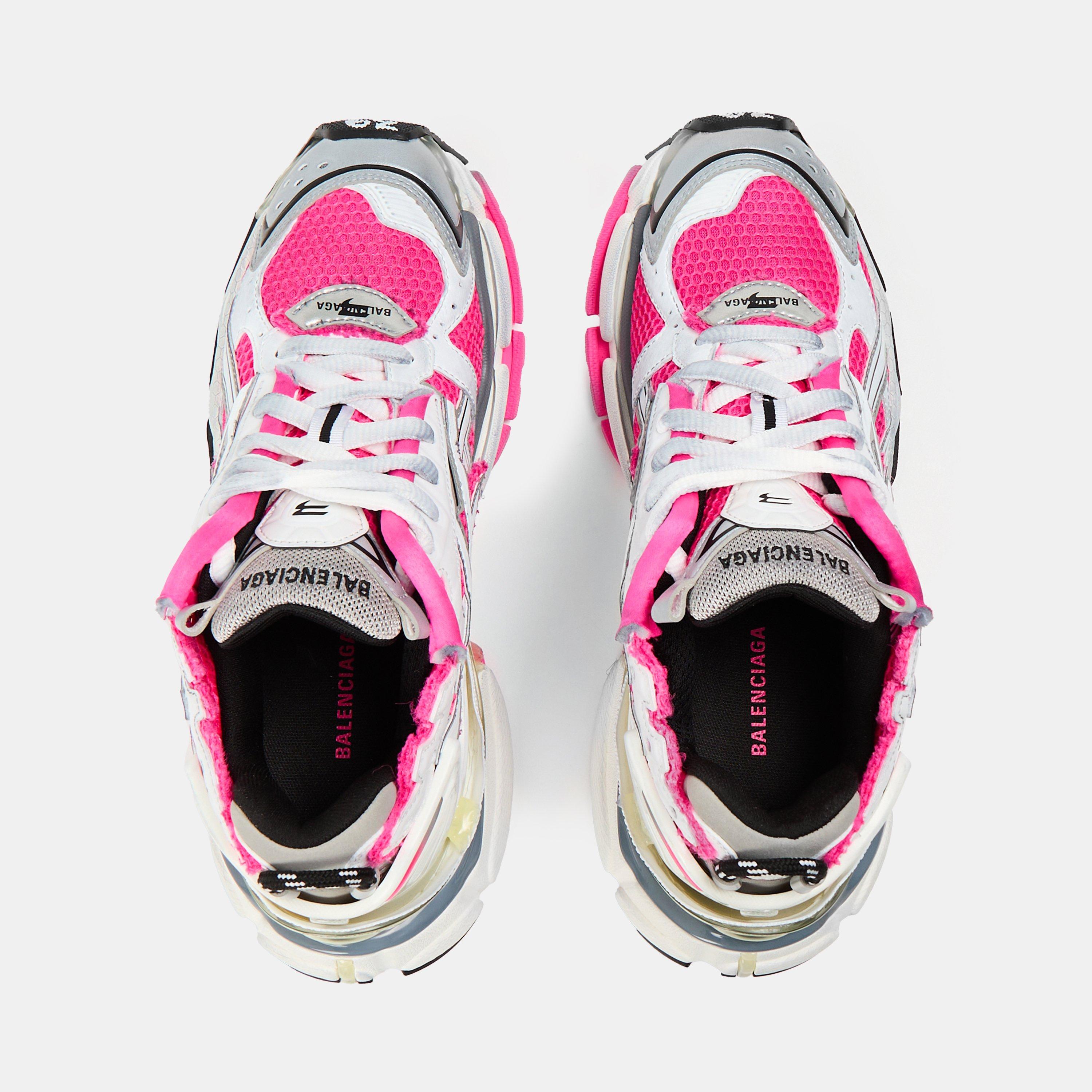 Pink/Grey/Blk - Balenciaga - Women's Chunky Trainers - 4