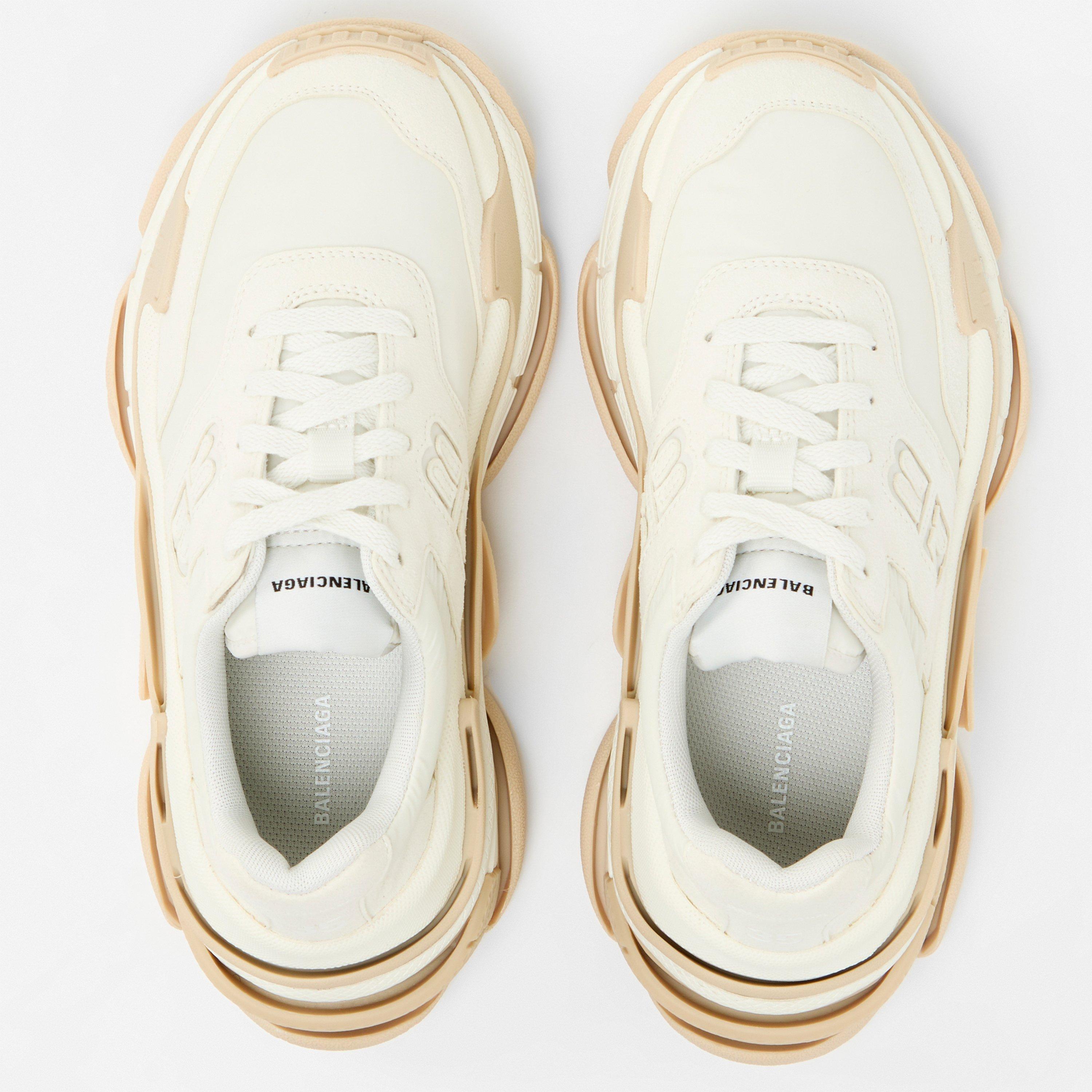 Eggshell/Sand - Balenciaga - Women's Chunky Trainers - 4