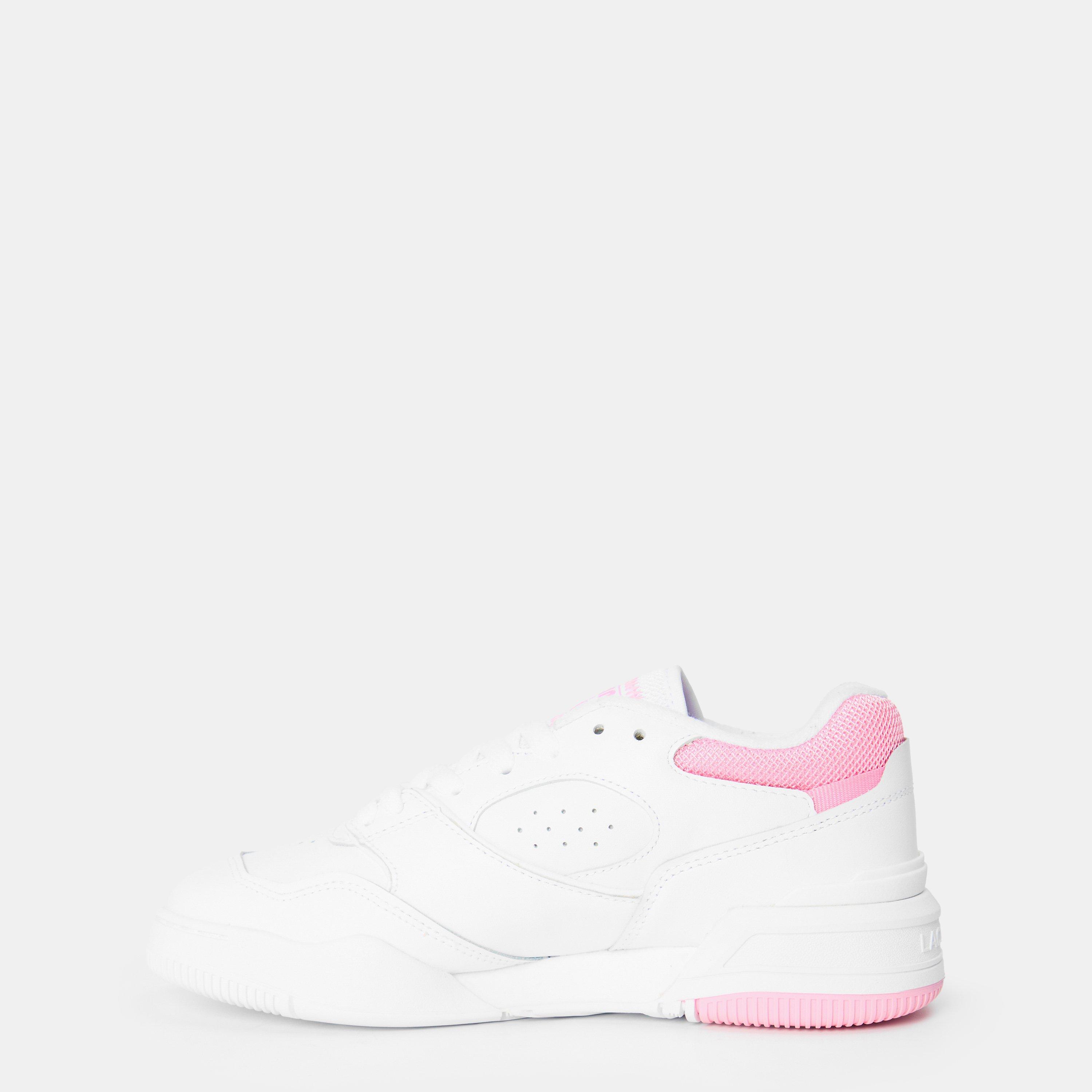 Wht/Lt Pnk - Lacoste - Lineshot Casual Low-Top Trainers - 2