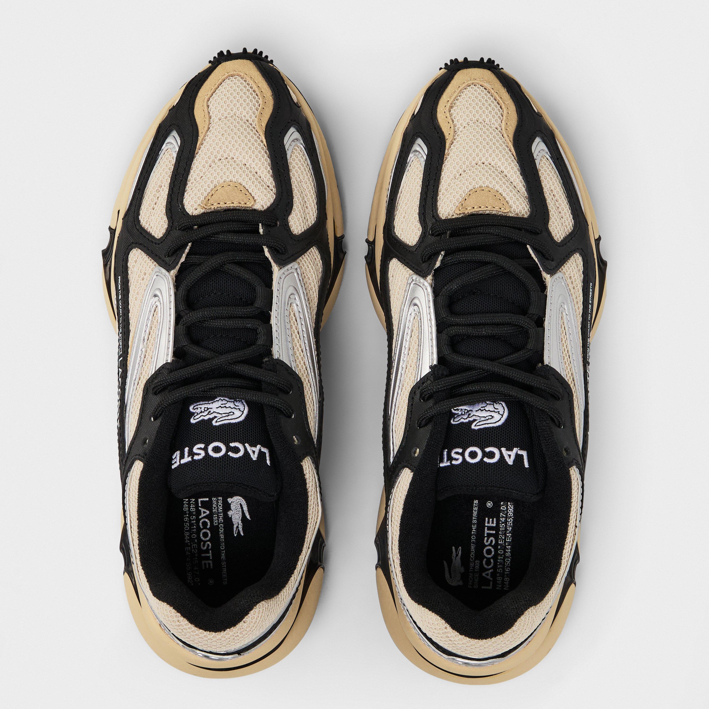 Lt Tan/Blk - Lacoste - 2024 Casual Low-Top Trainers - 4