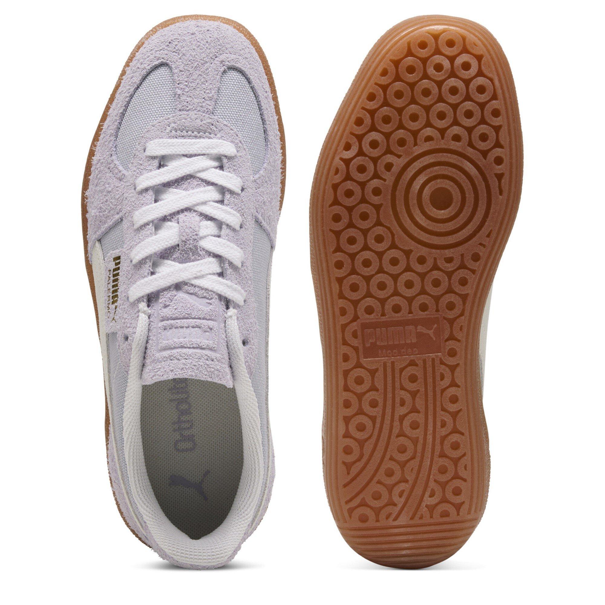 Lilac/White - Puma - Palermo Vintage Unisex Adults Sneakers - 3