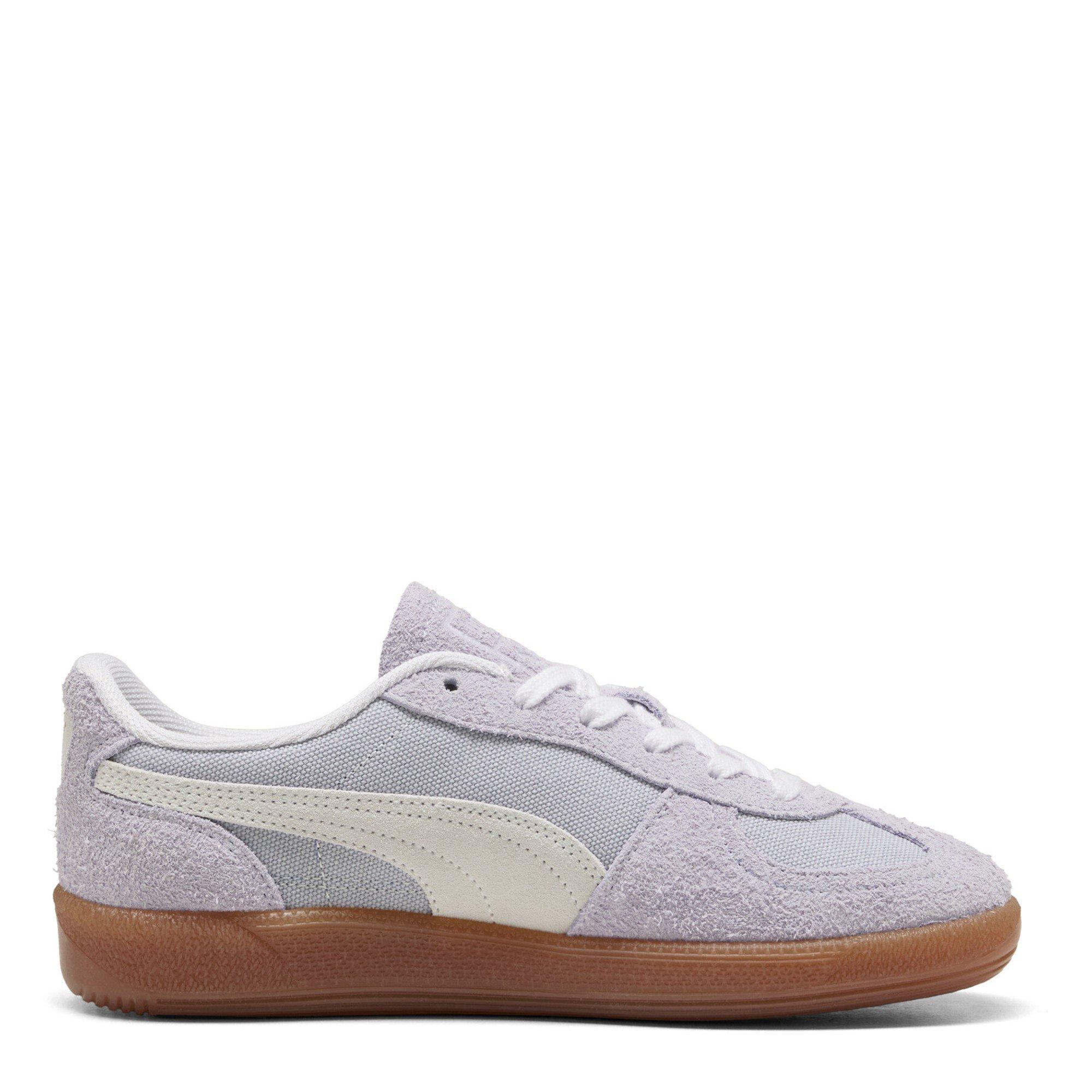 Lilac/White - Puma - Palermo Vintage Unisex Adults Sneakers - 4