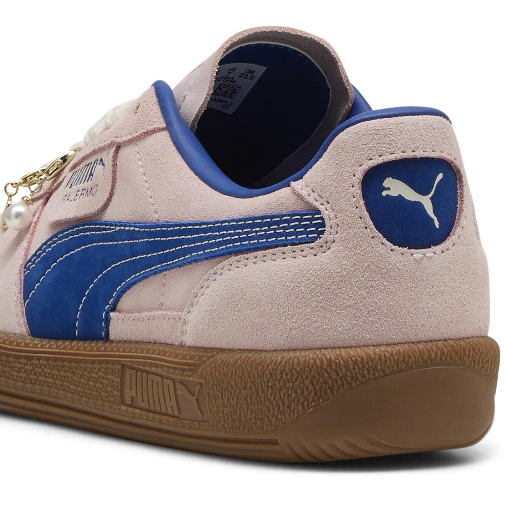 Mauve/Roy/White - Puma - Palermo Pin It Up Womens Sneakers - 5