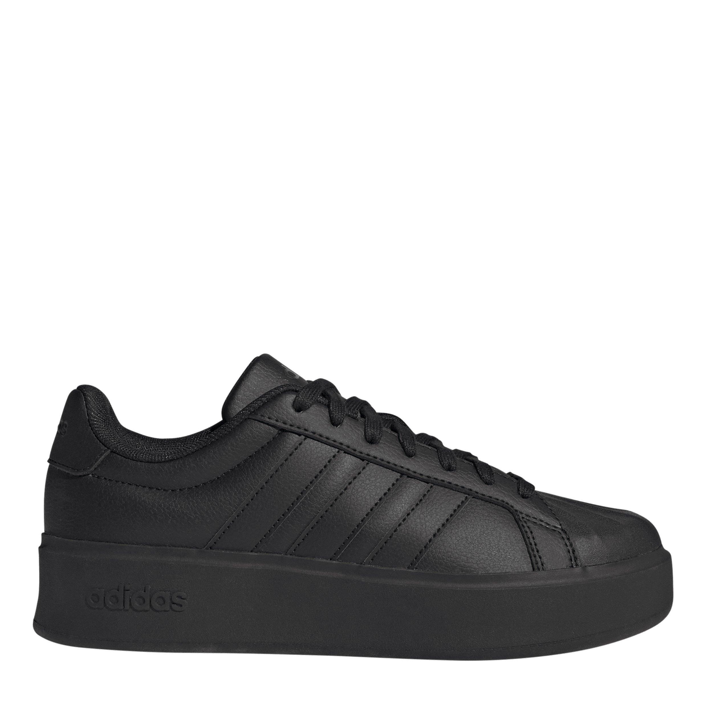 Adidas Women's Streetalk Bold Trainers - Triple Black - 6.5 (40)