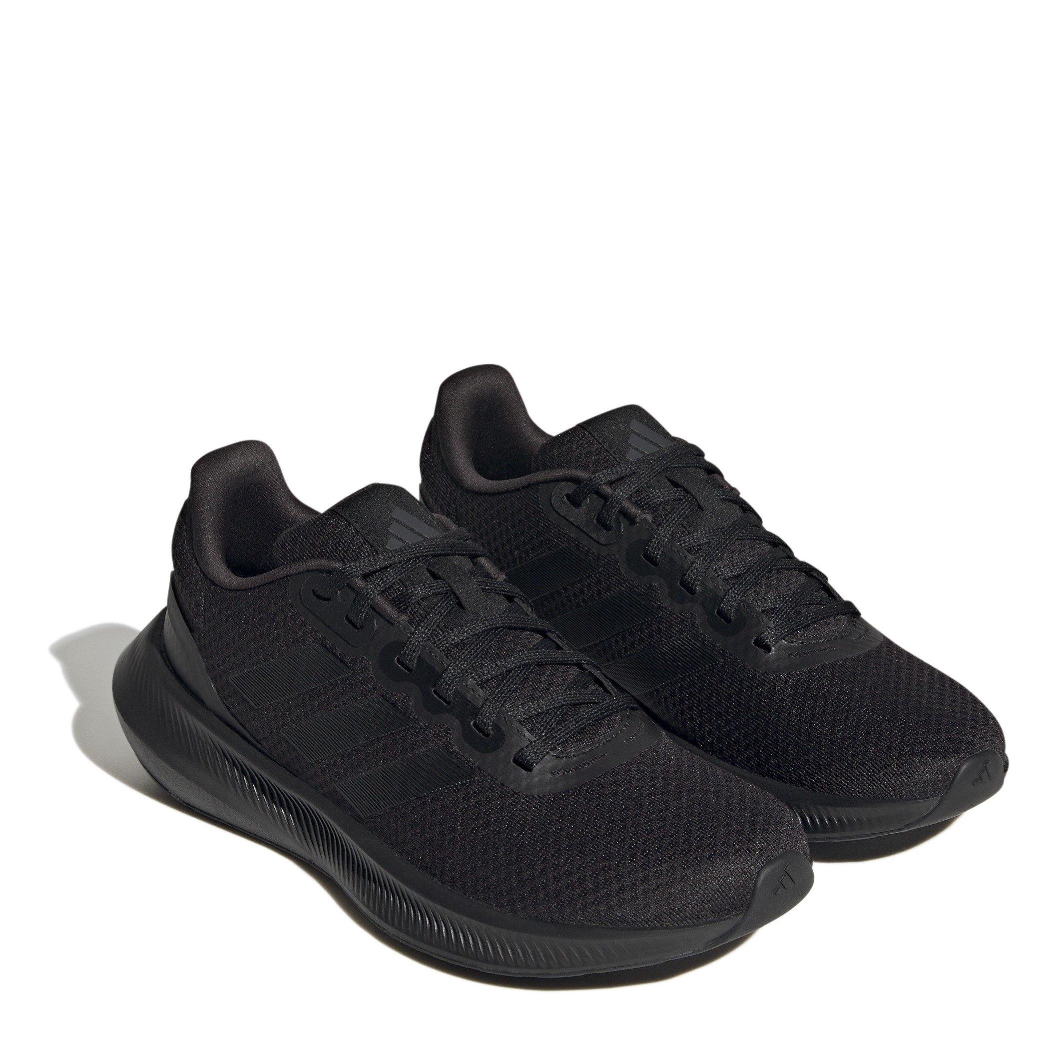Triple Black - adidas - Run Falcon 3 Womens Running Shoes - 3