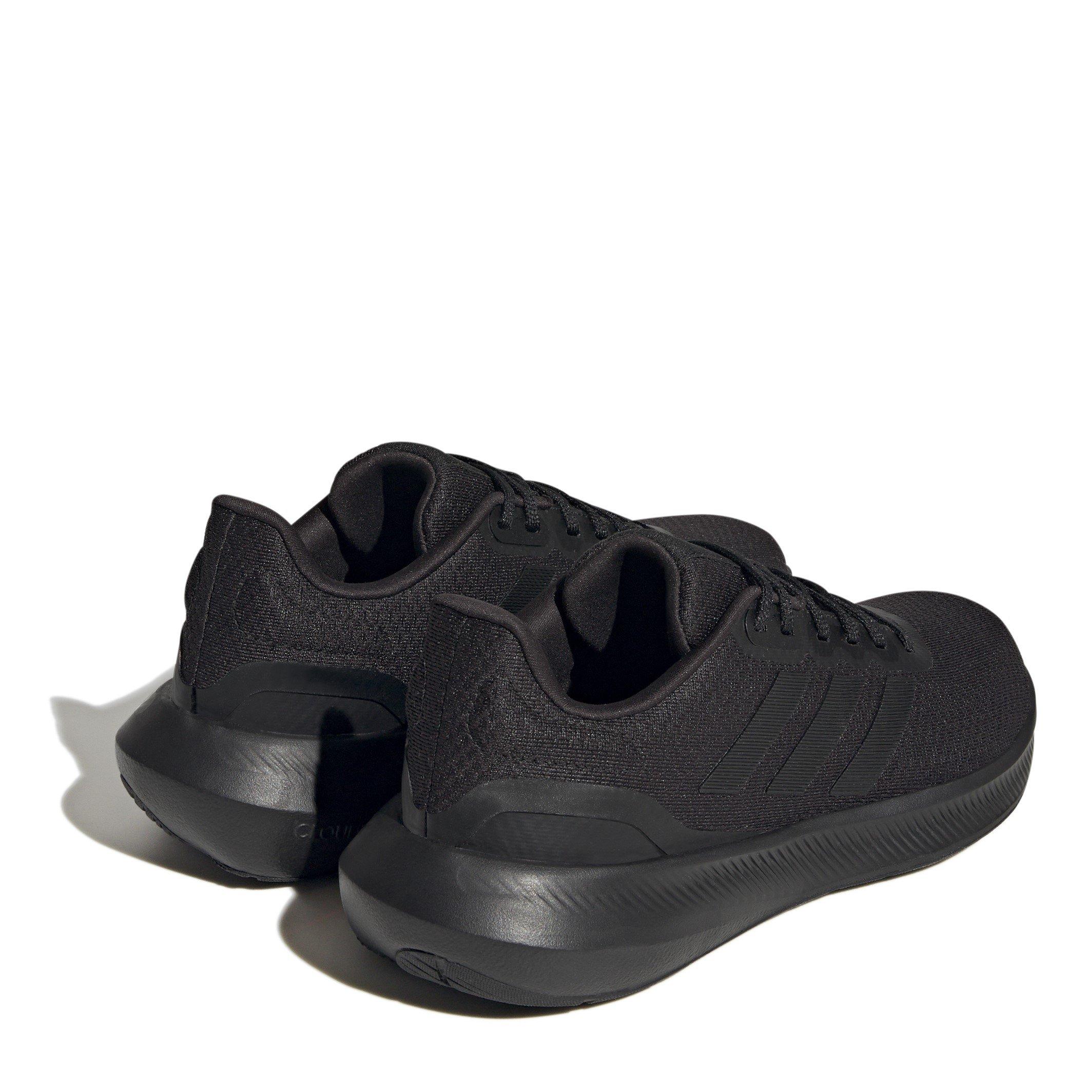 Triple Black - adidas - Run Falcon 3 Womens Running Shoes - 4