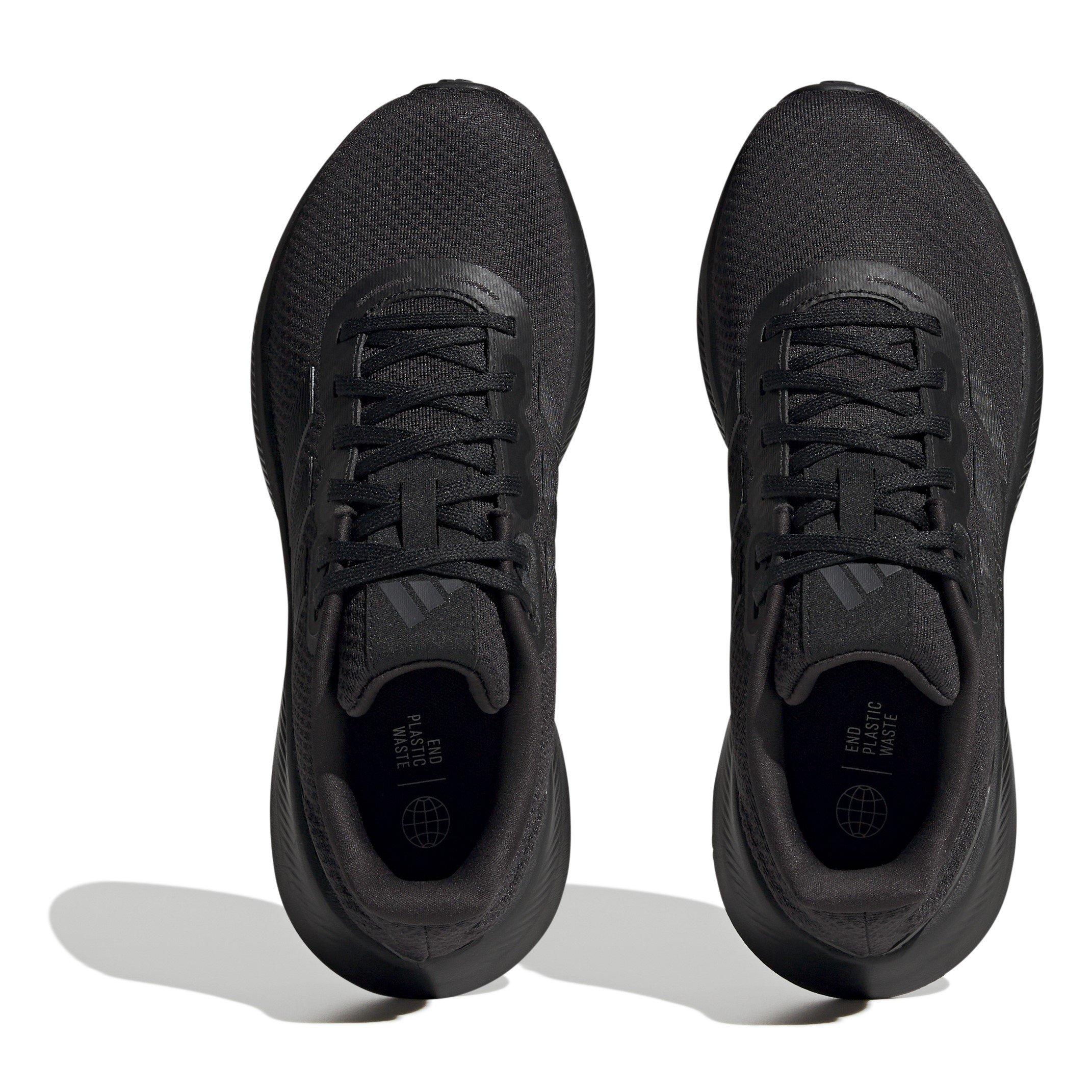 Triple Black - adidas - Run Falcon 3 Womens Running Shoes - 5