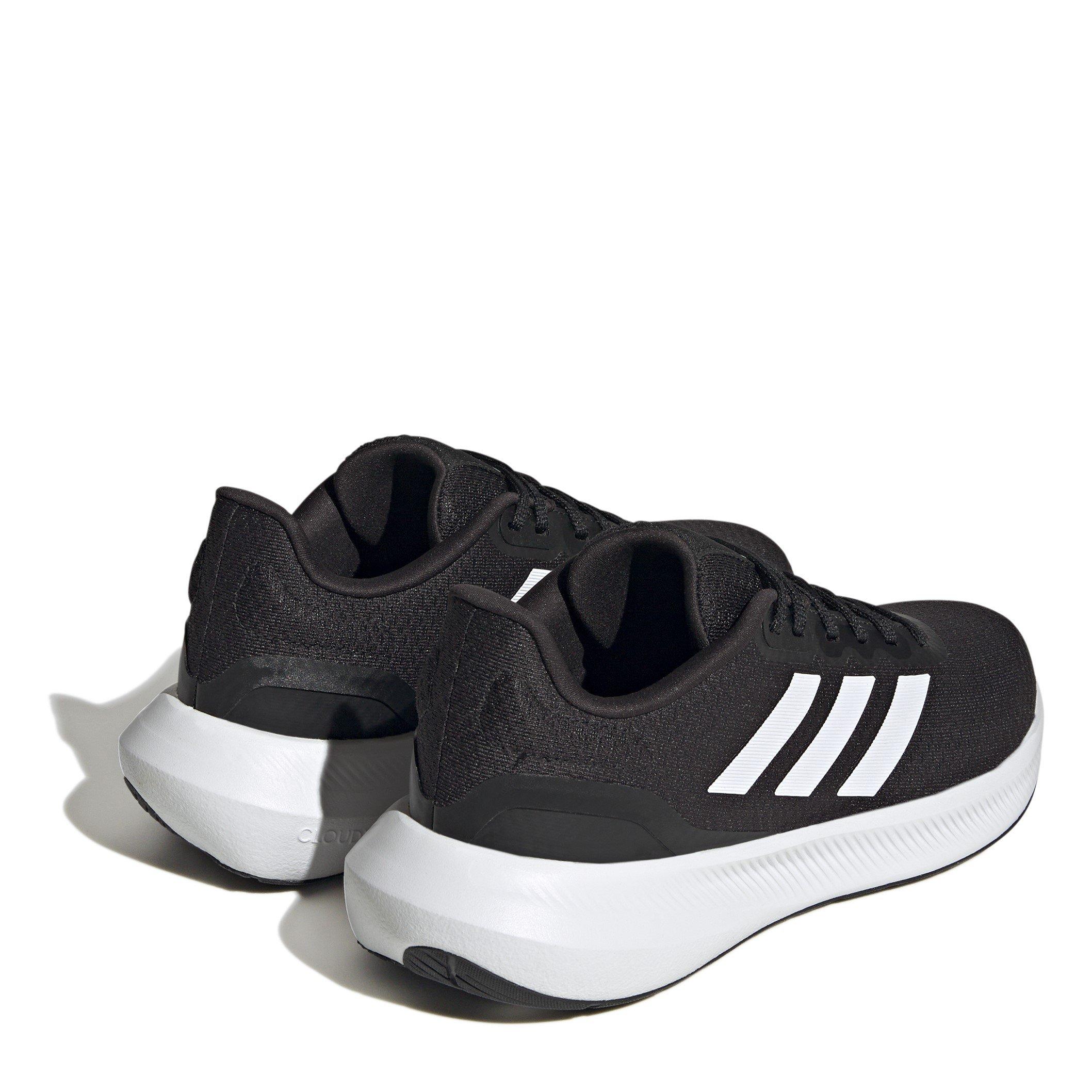 Black/White - adidas - Run Falcon 3 Womens Running Shoes - 4