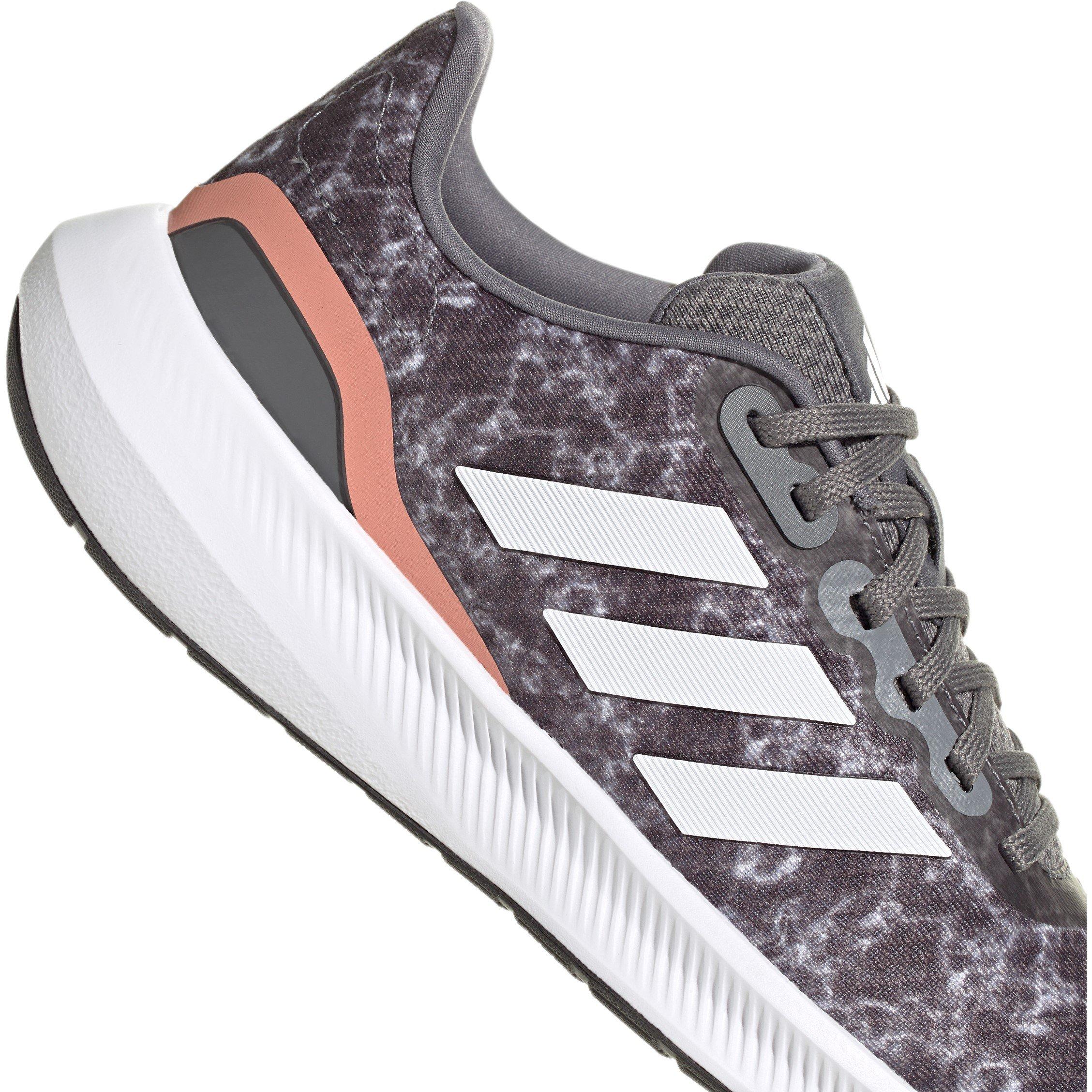 Crbn/Wht/Blk - adidas - Run Falcon 3 Womens Running Shoes - 8