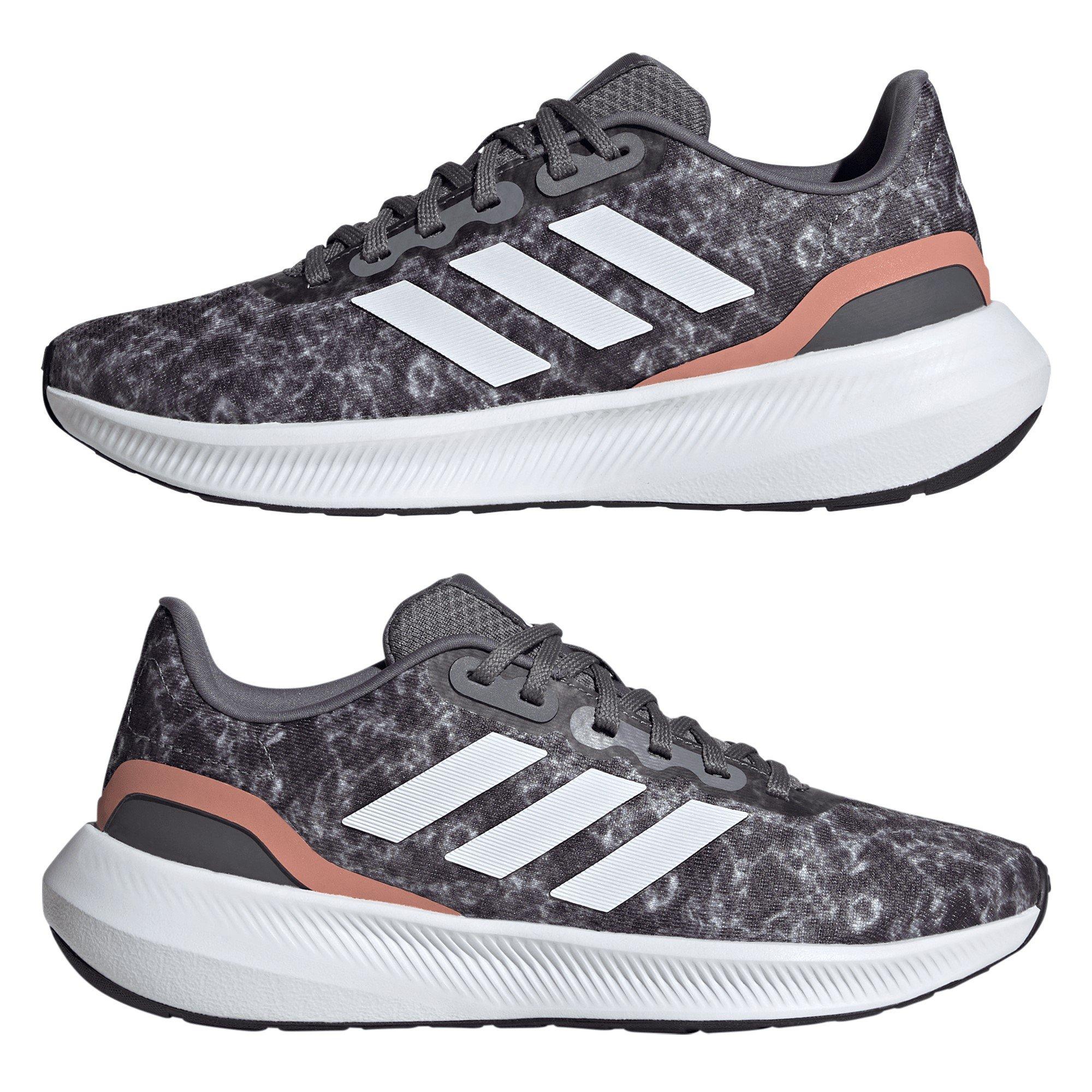 Crbn/Wht/Blk - adidas - Run Falcon 3 Womens Running Shoes - 9