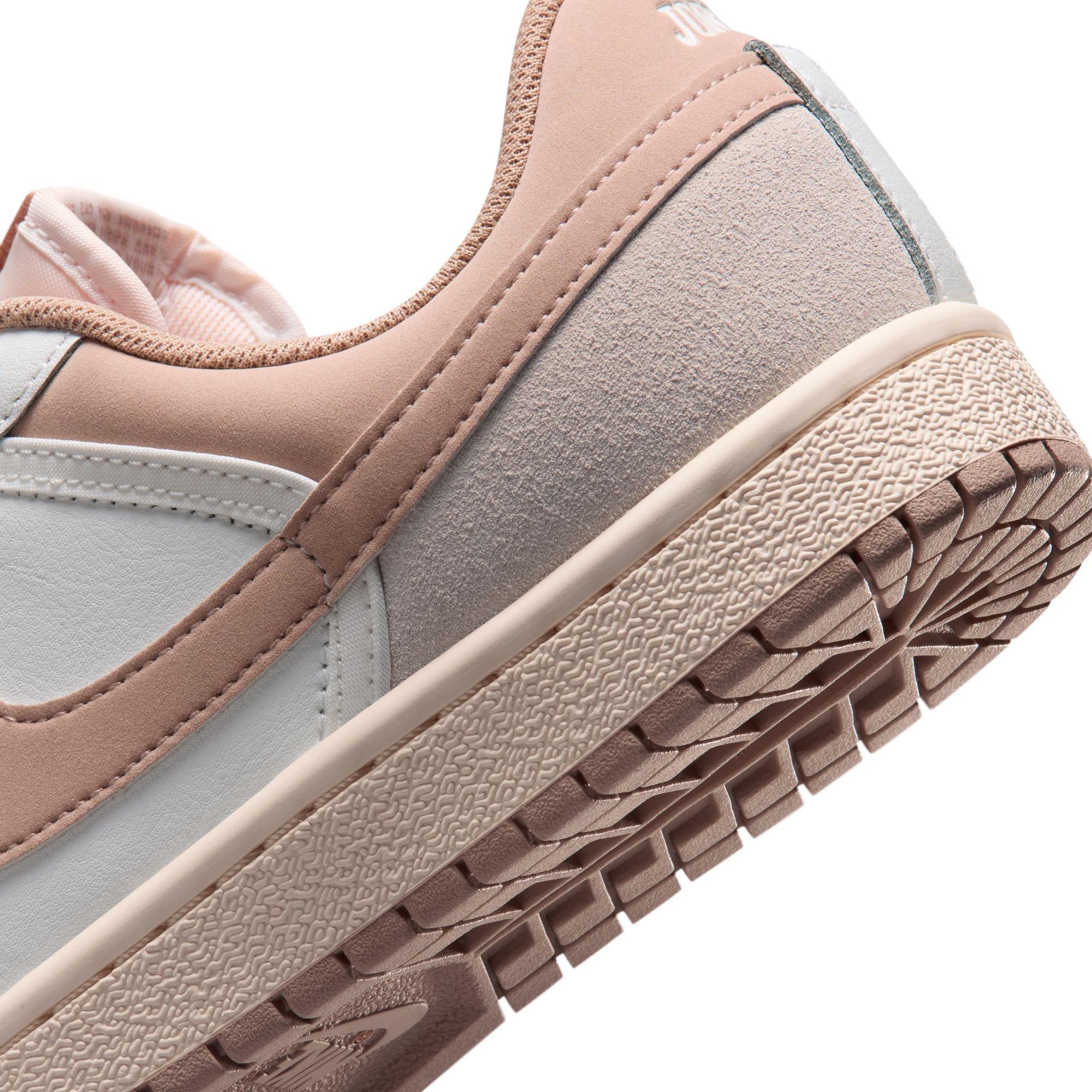 White/Brown - Air Jordan - Women's Low-Top Trainers - 8