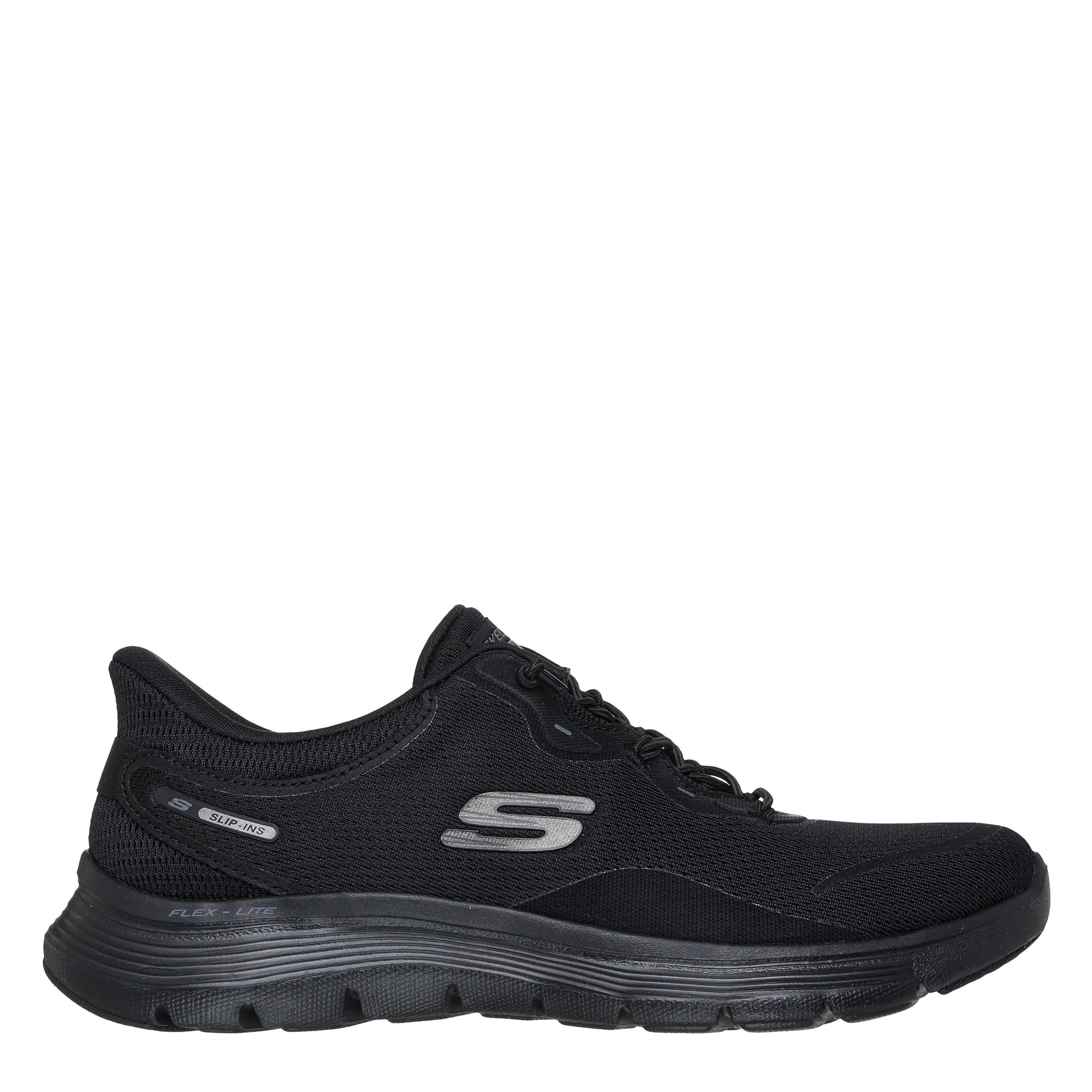 Skechers Women's Flex Appeal 5.0 Slip On Trainers - Black - 8 (41)