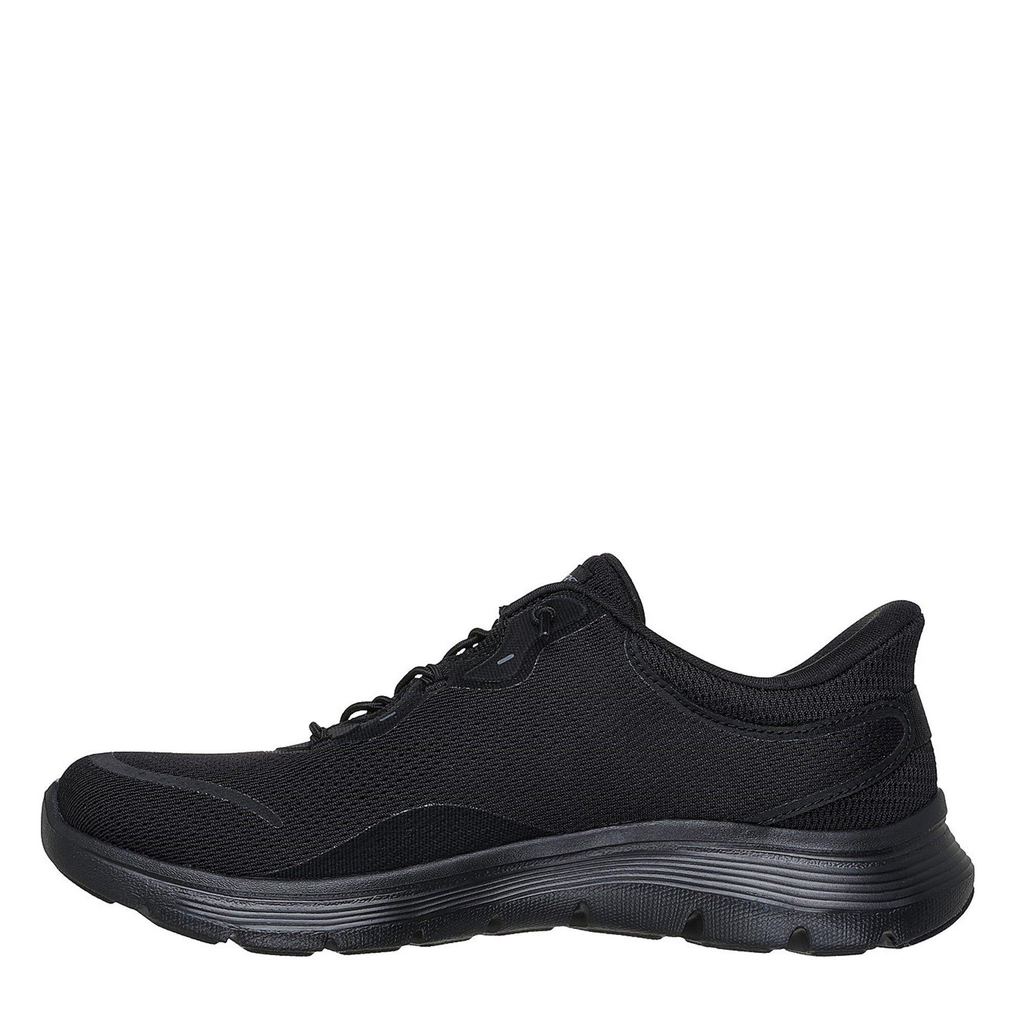 Black - Skechers - Flex Appeal 5.0 Slip On Trainers Womens - 2