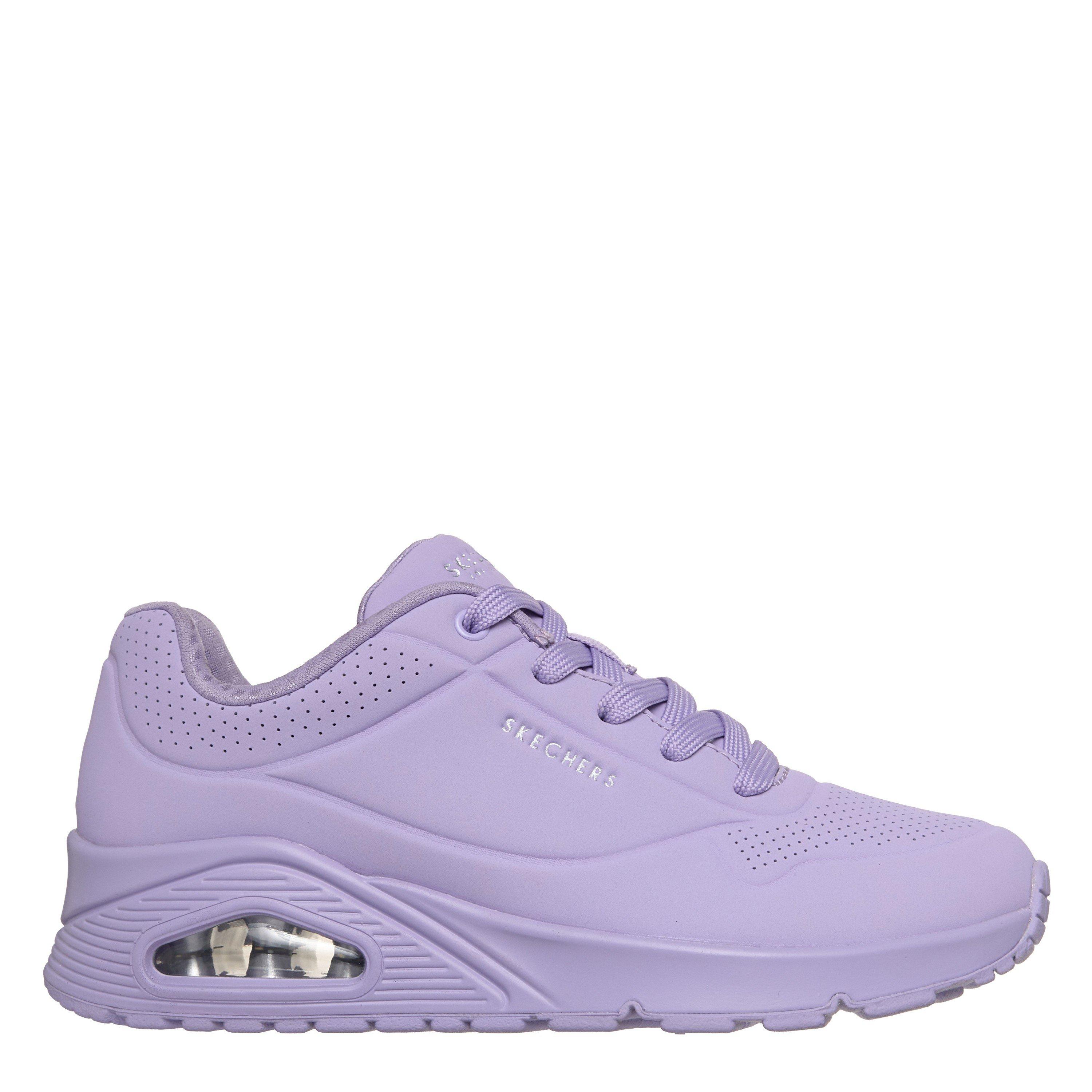 Skechers Women's Classic Low-Top Trainers - Purple - 4 (37)