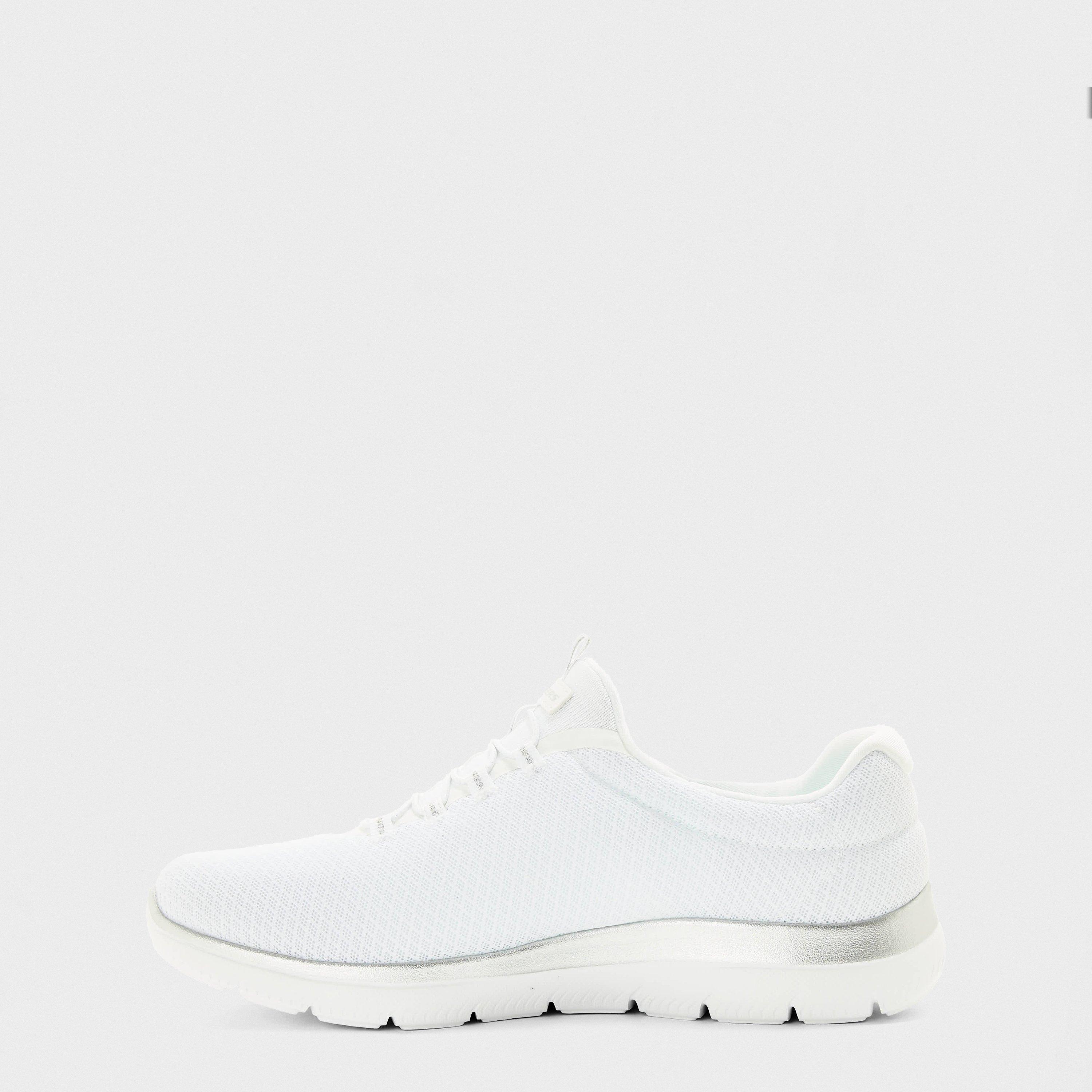 Bijelo/Srebrno - Skechers - Keepsakes Ice Angel Slip On Runners - 2