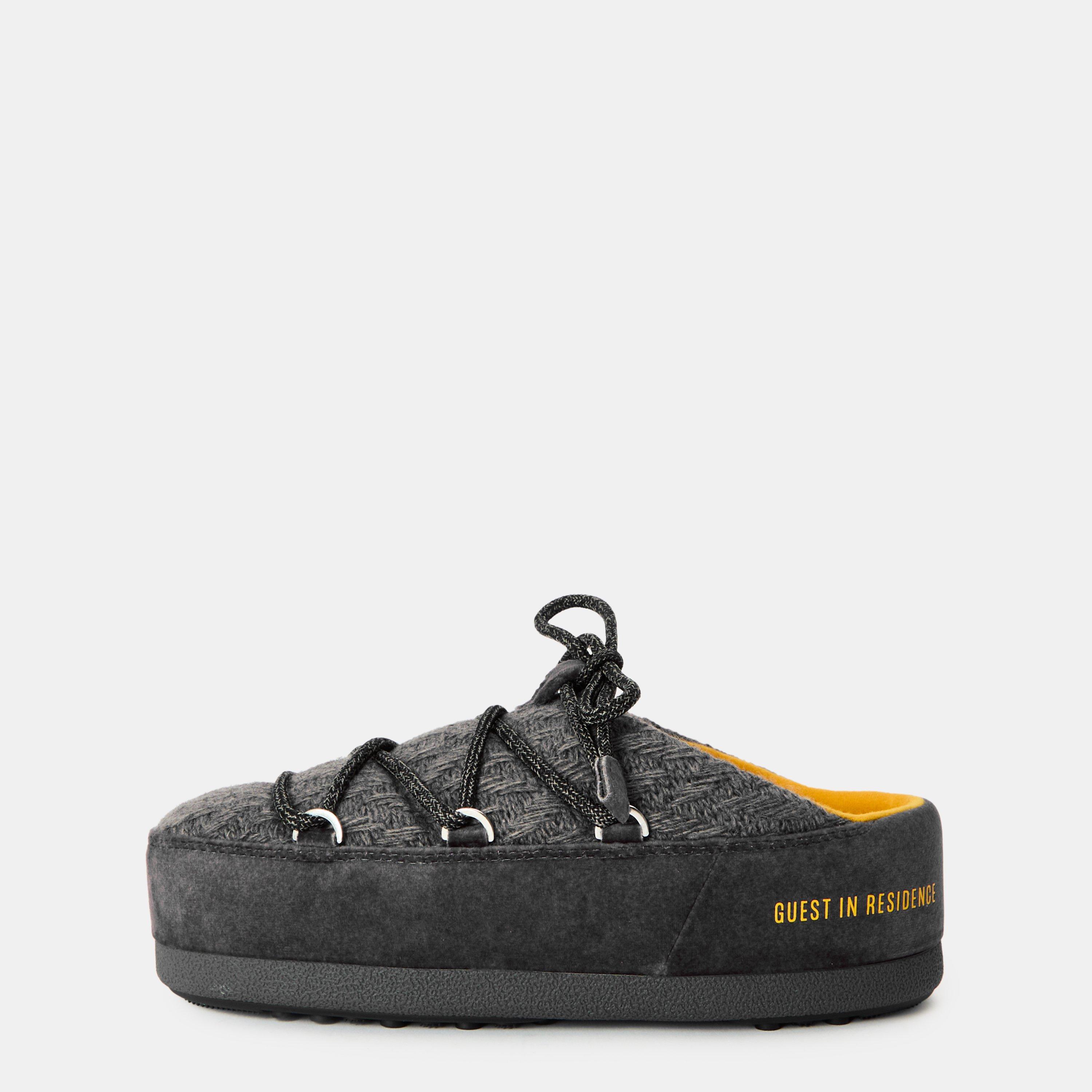 Grey - Moon Boot - Women's Knitted Snow Boots - 2