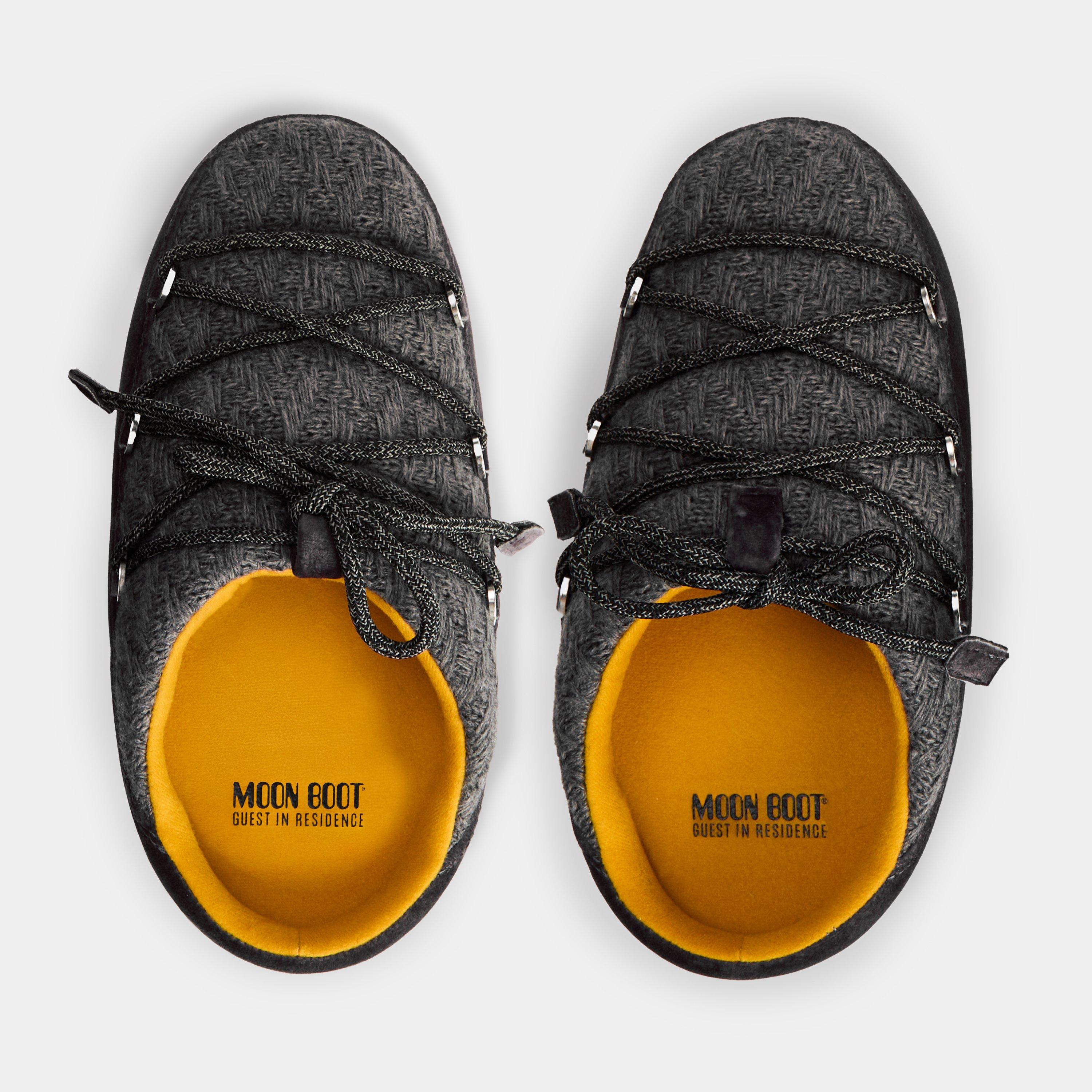 Grey - Moon Boot - Women's Knitted Snow Boots - 5