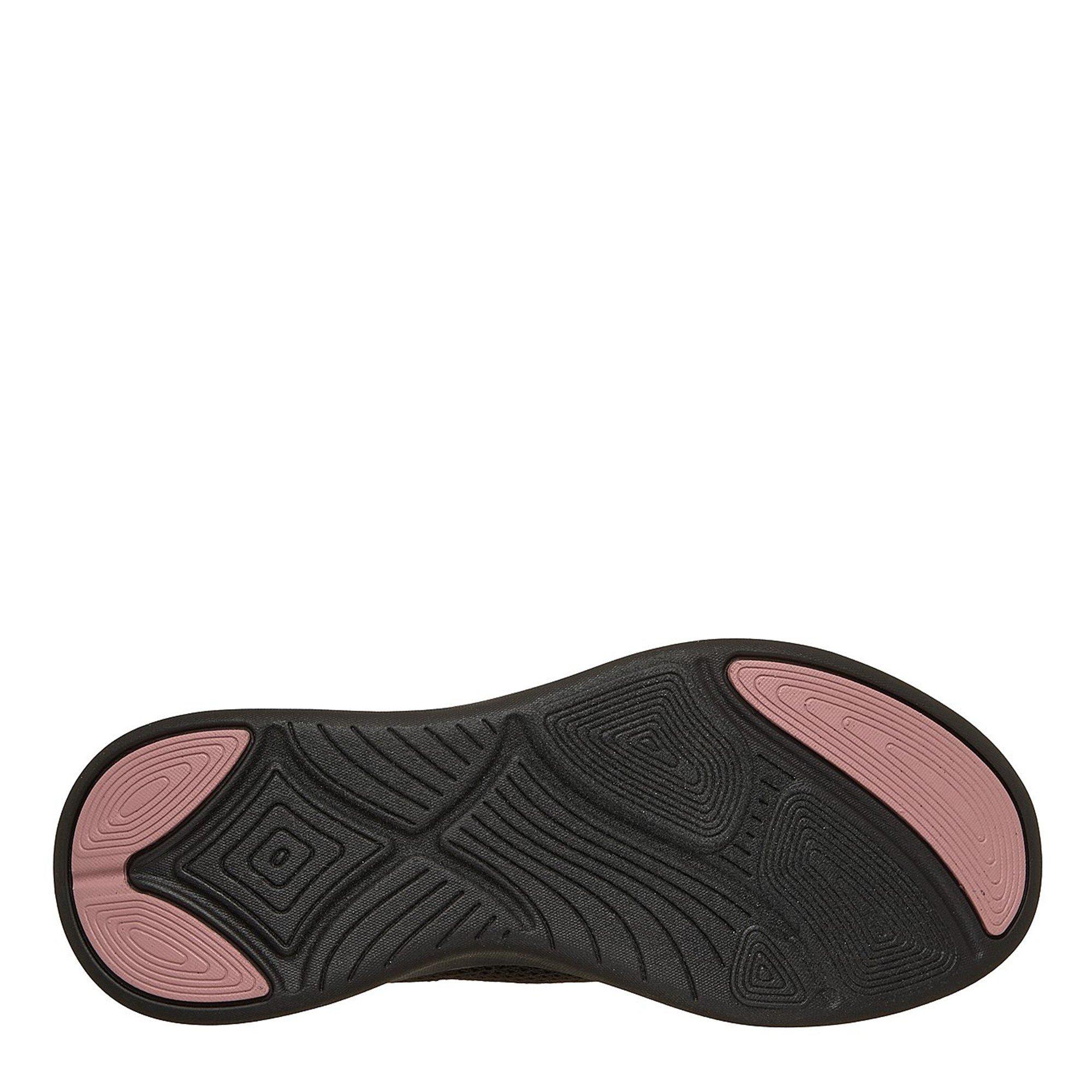 BLACK - Skechers - Women's Bob Moda Flex Slip On Trainers - 4