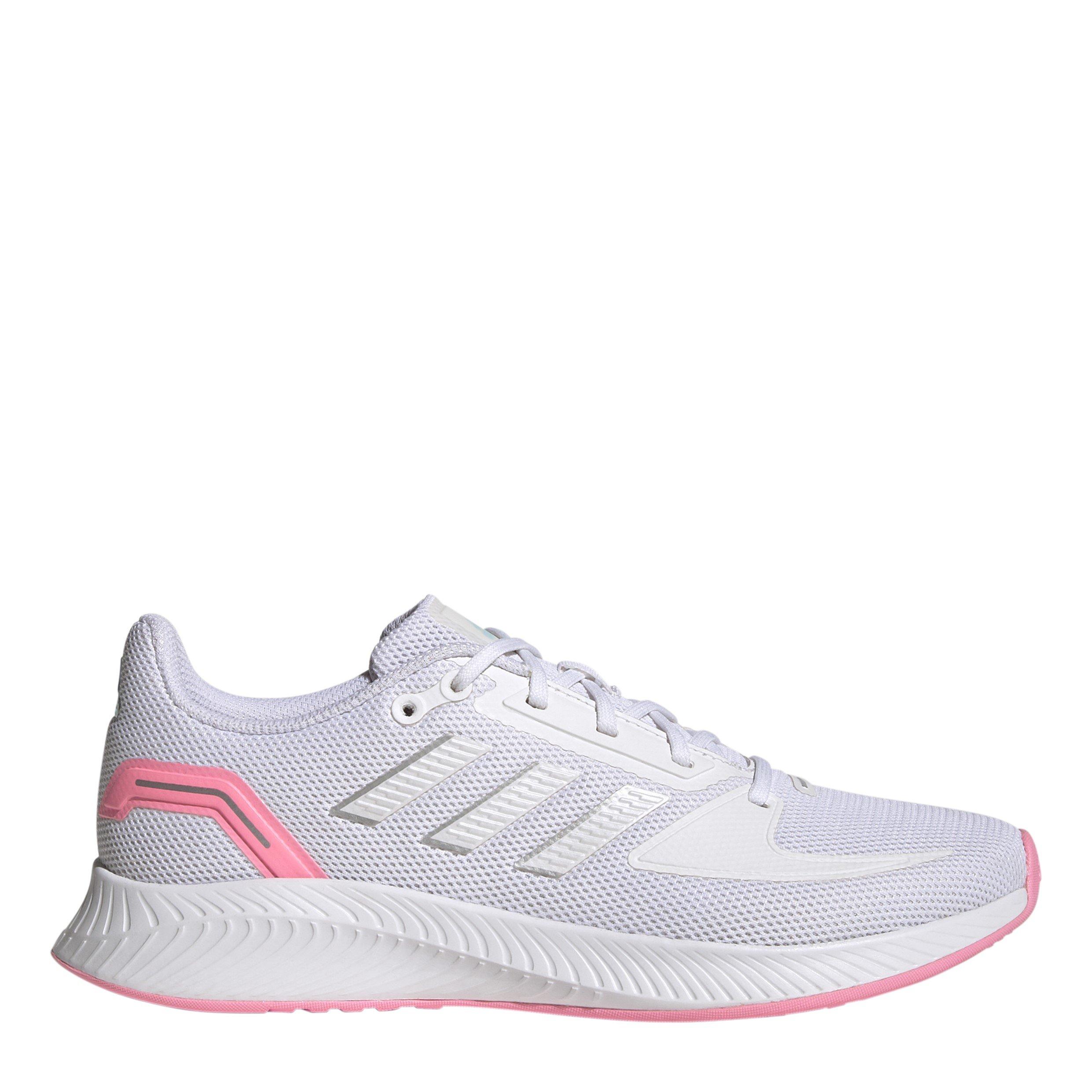 Adidas Women's White/ White Entry Road Running Shoes - 4.5 (37.3)