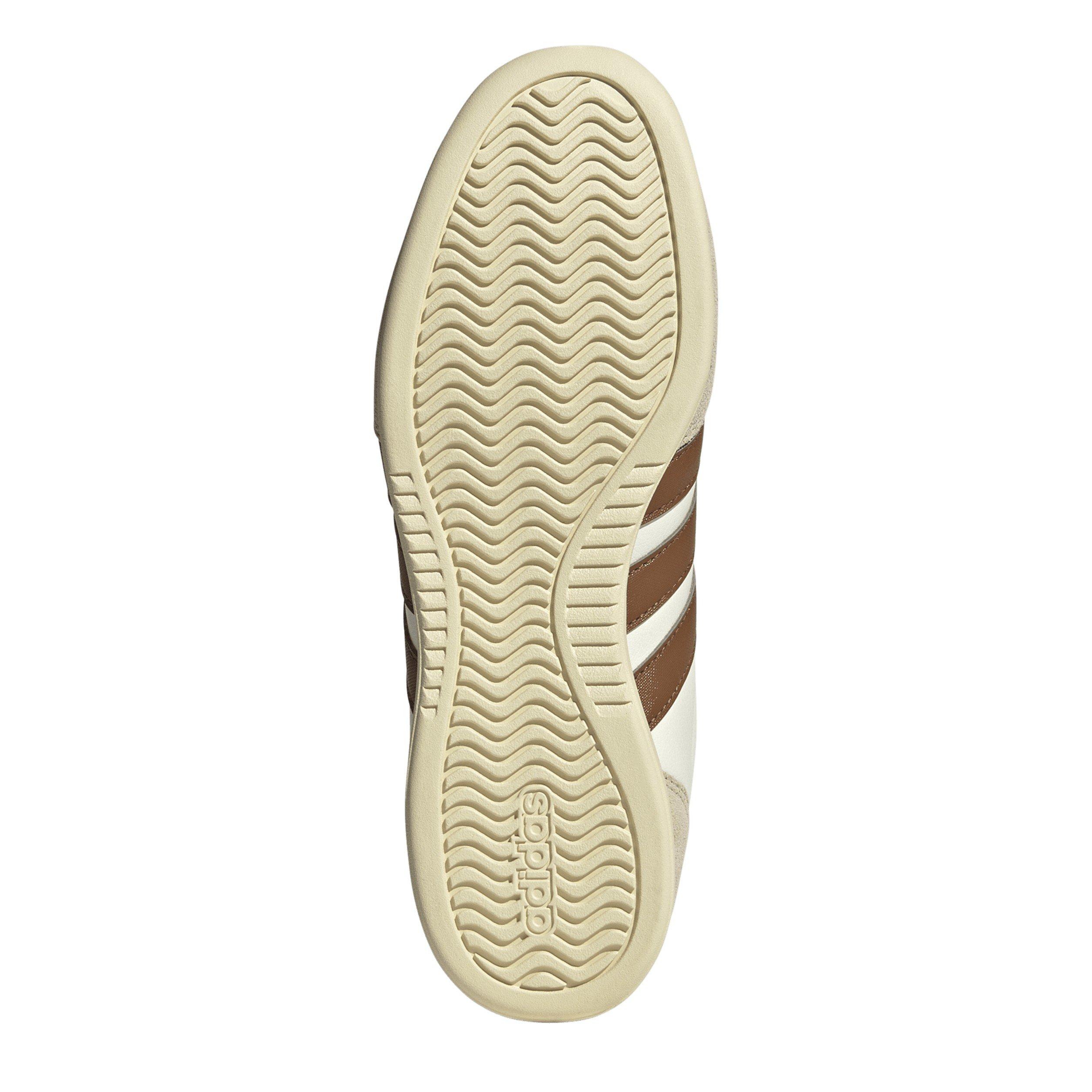 Off White/Brown - adidas - Women's Low-Top Trainers - 6