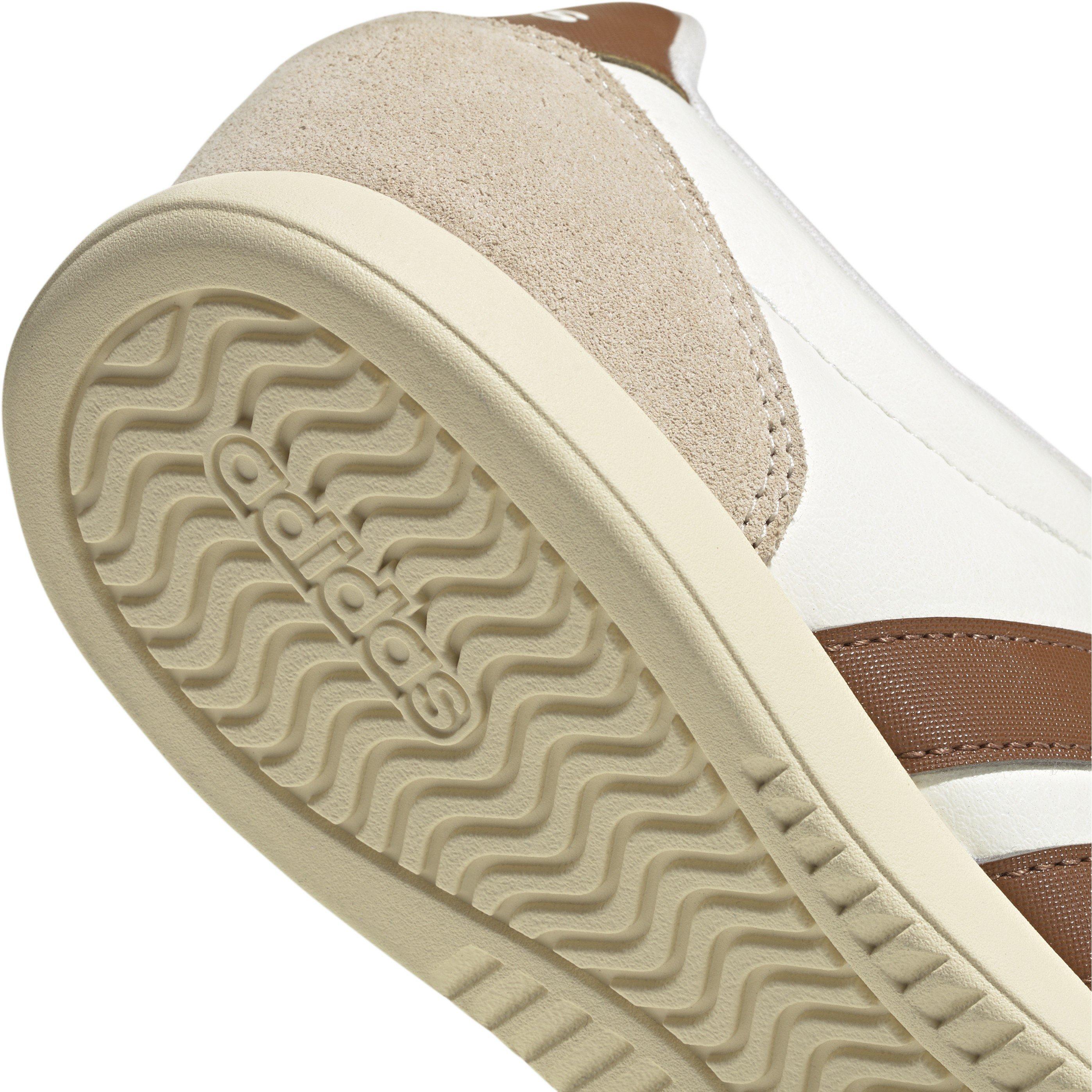 Off White/Brown - adidas - Women's Low-Top Trainers - 7