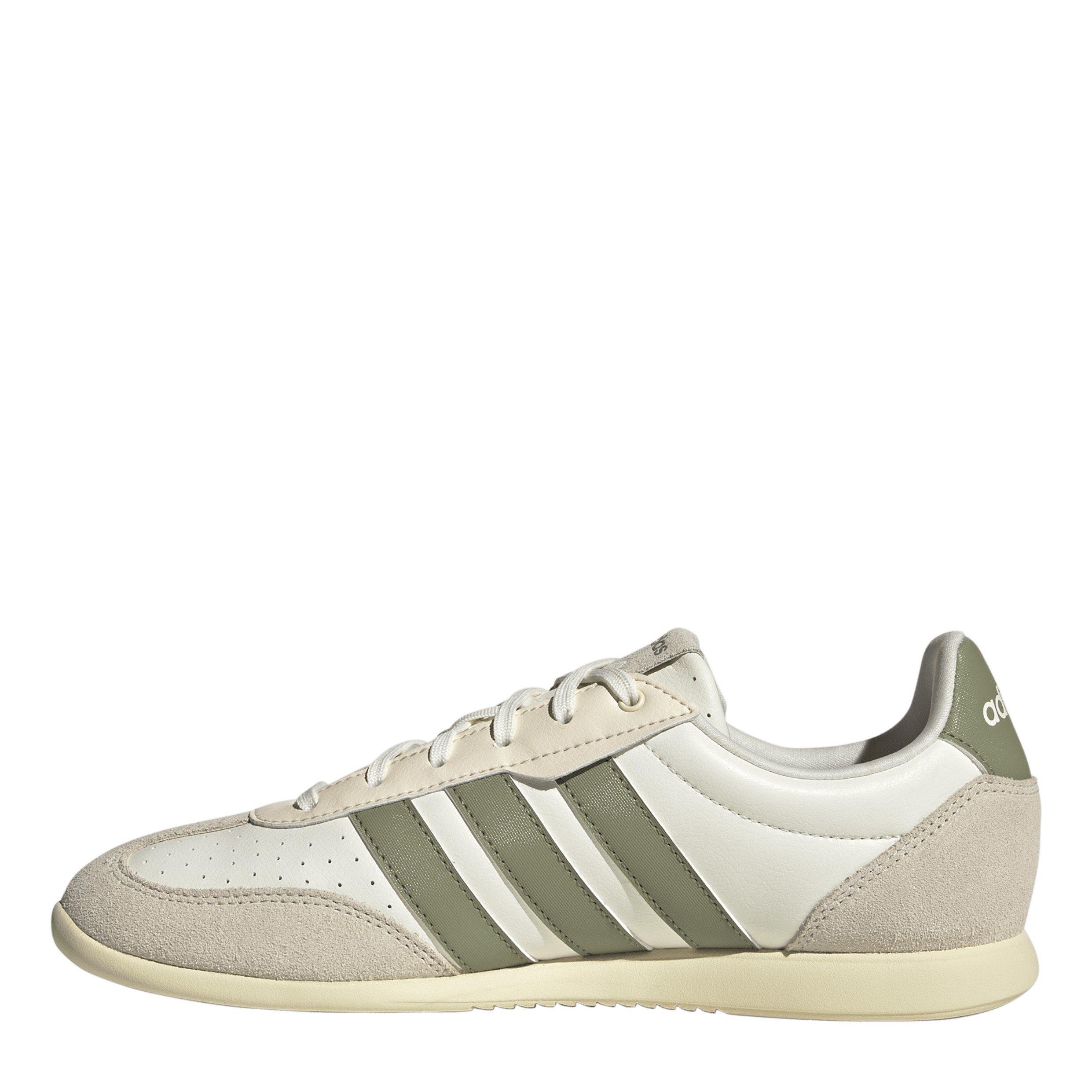Off White/Green - adidas - Women's Low-Top Trainers - 2