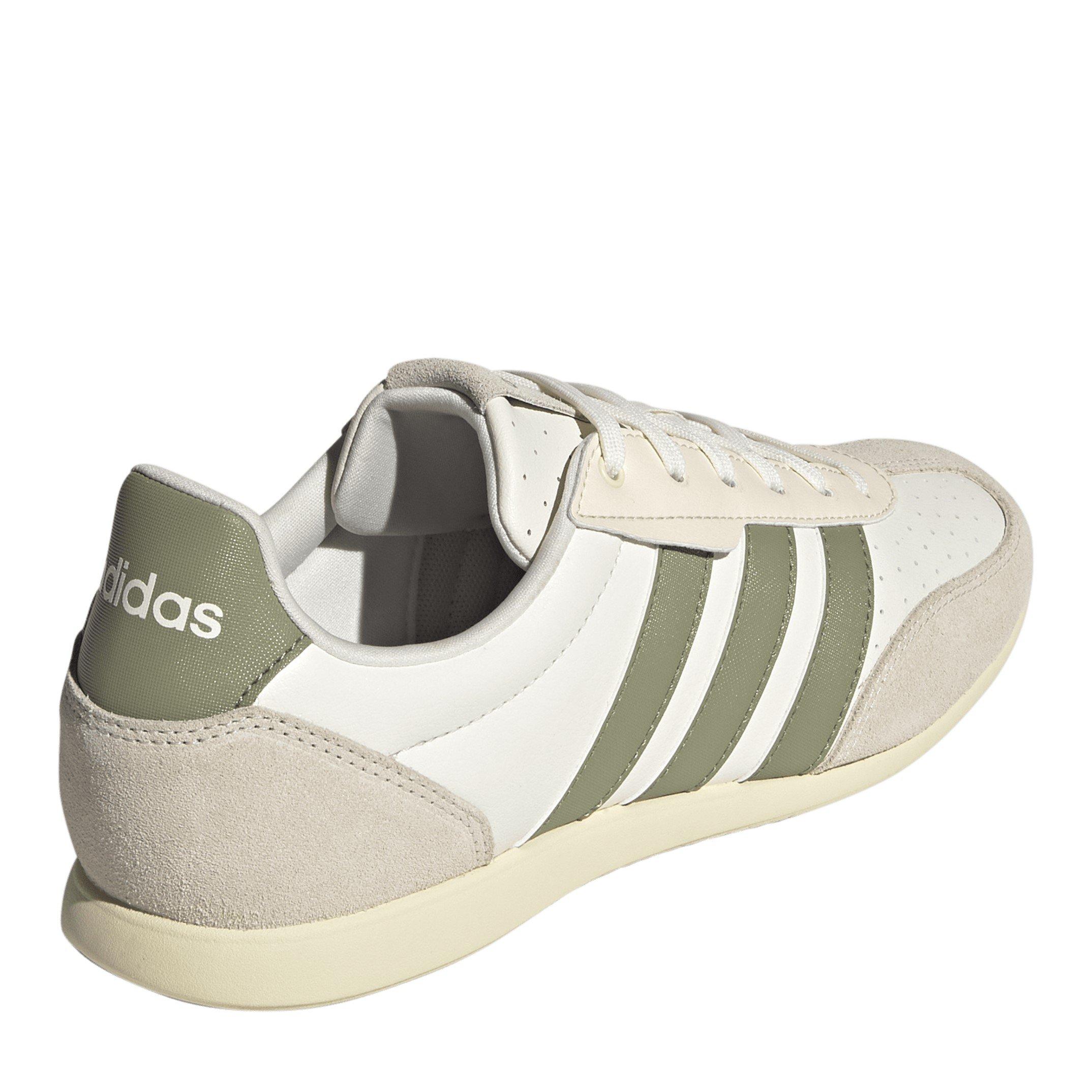 Off White/Green - adidas - Women's Low-Top Trainers - 4