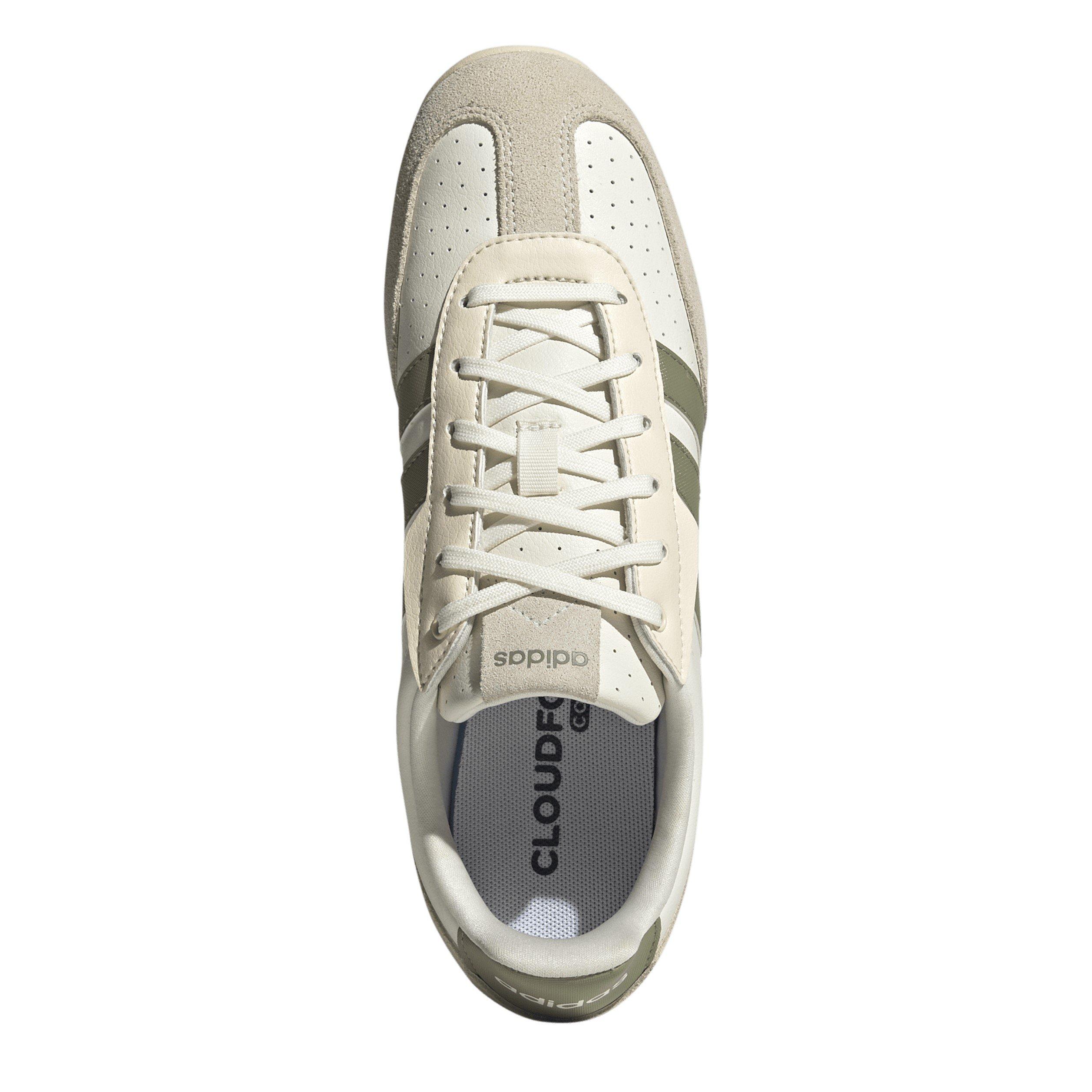 Off White/Green - adidas - Women's Low-Top Trainers - 5