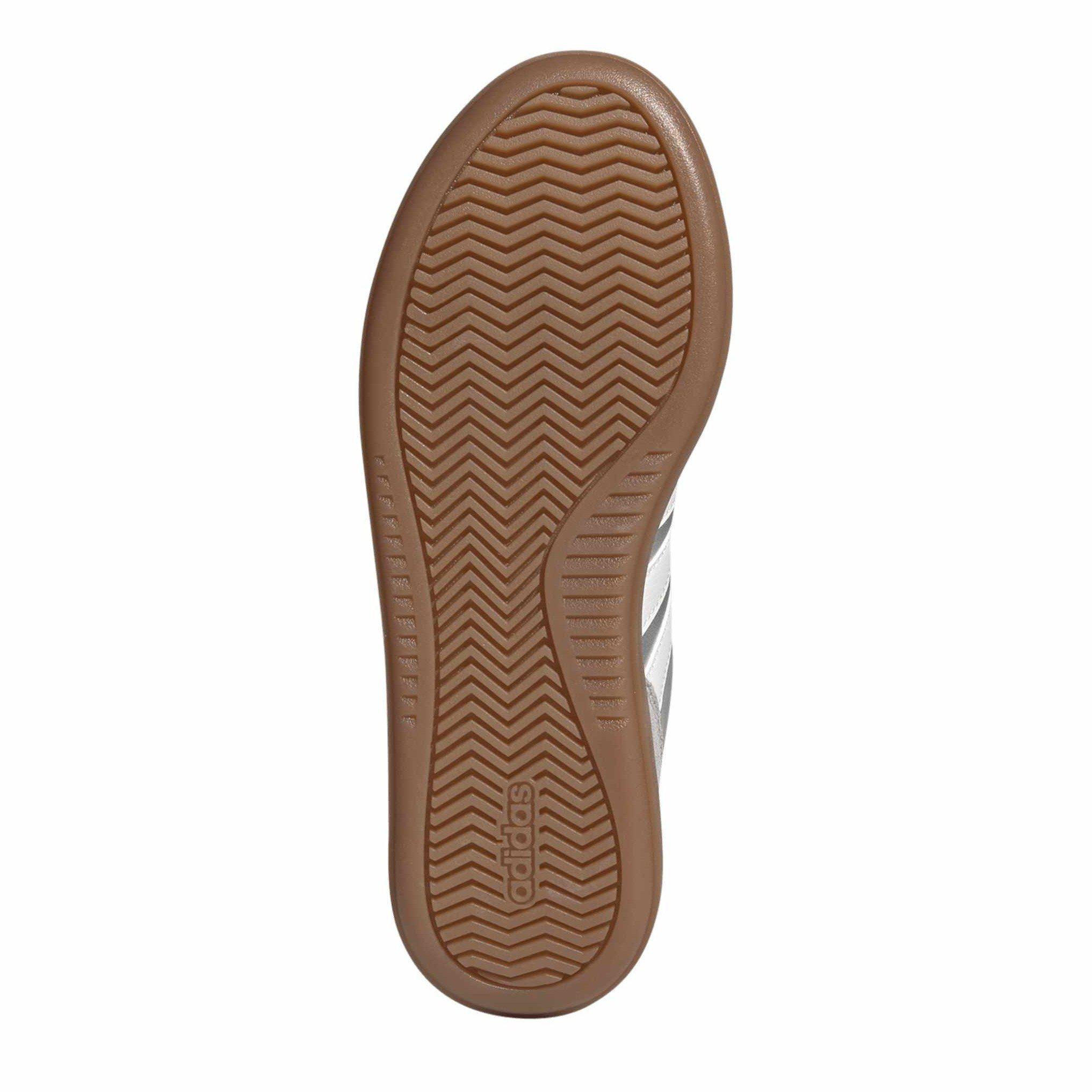 Silver/Gum - adidas - Women's Mundial Low-Top Trainers - 6
