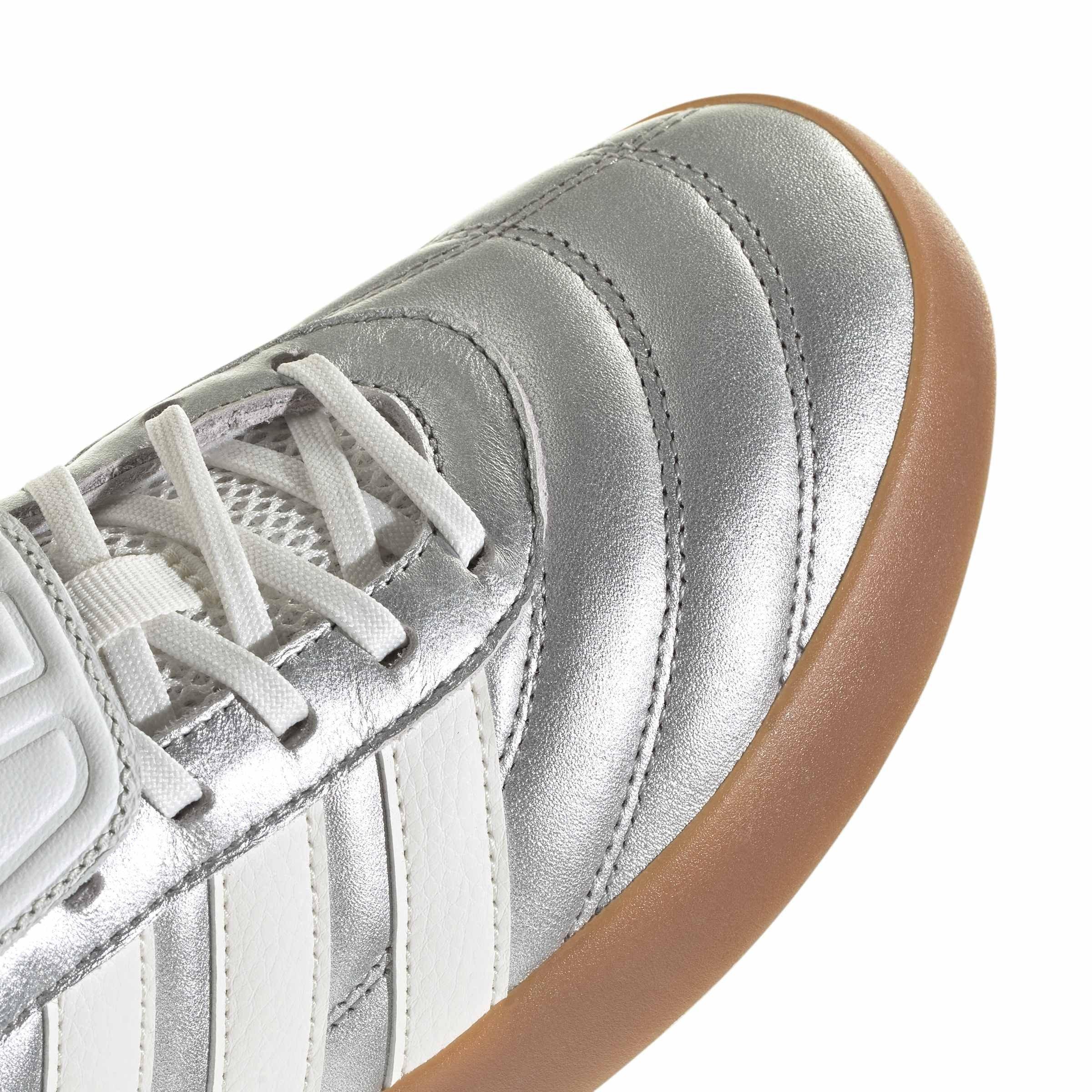 Silver/Gum - adidas - Women's Mundial Low-Top Trainers - 8