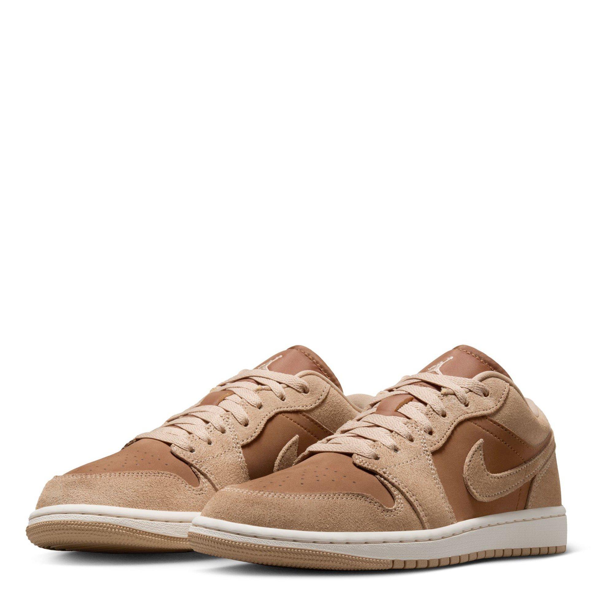 Brown/Tan - Air Jordan - Women's Low-Top Trainers - 3