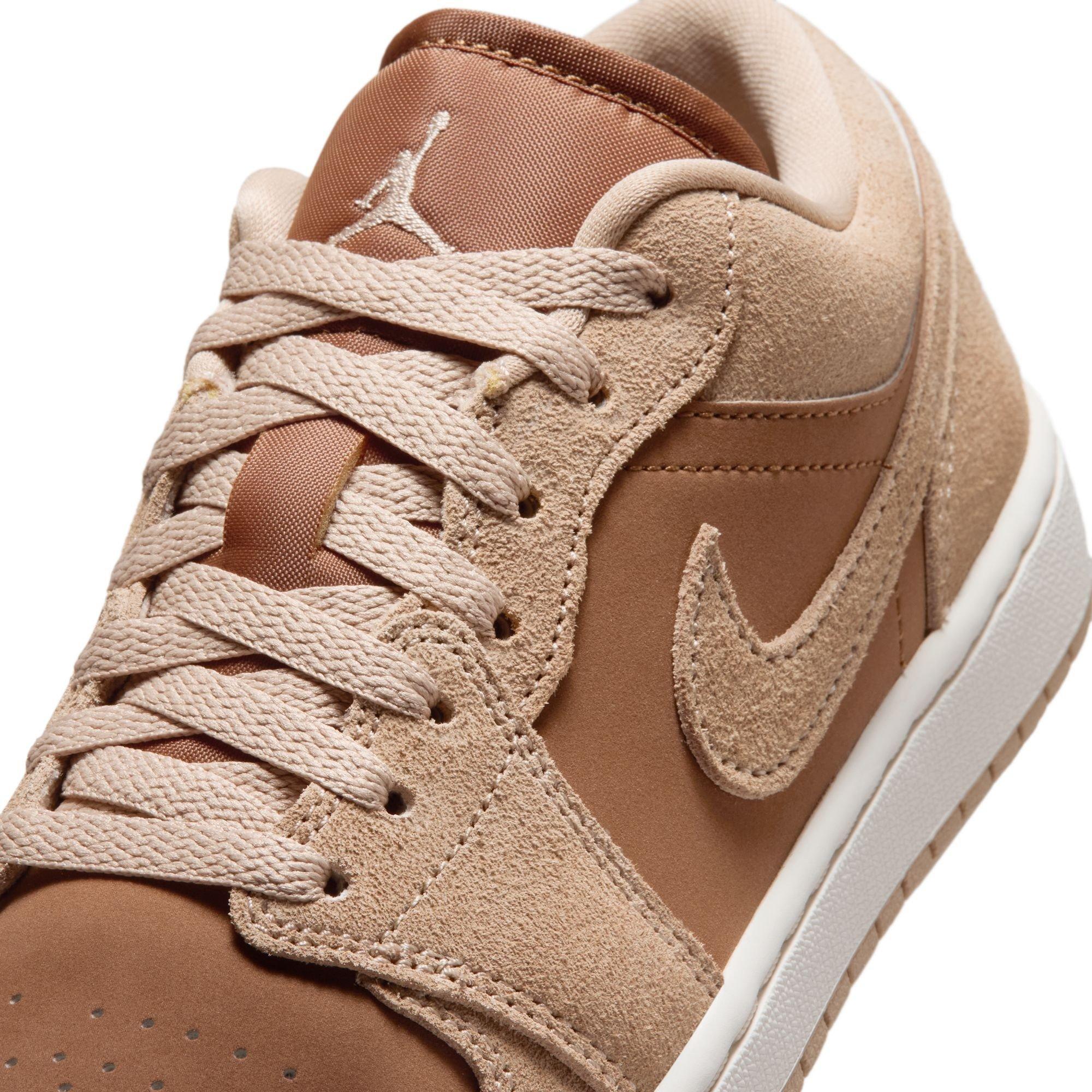 Brown/Tan - Air Jordan - Women's Low-Top Trainers - 7