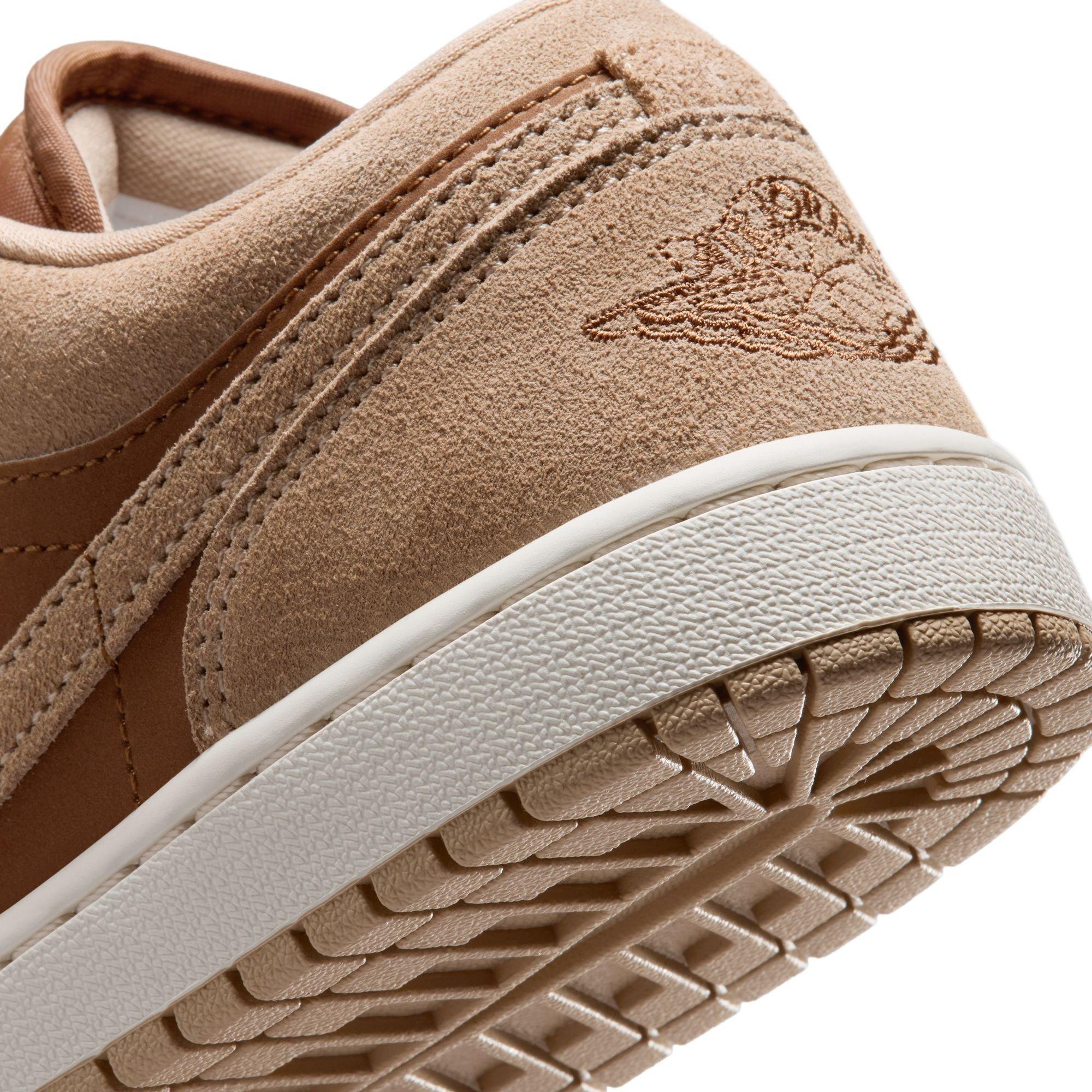 Brown/Tan - Air Jordan - Women's Low-Top Trainers - 8