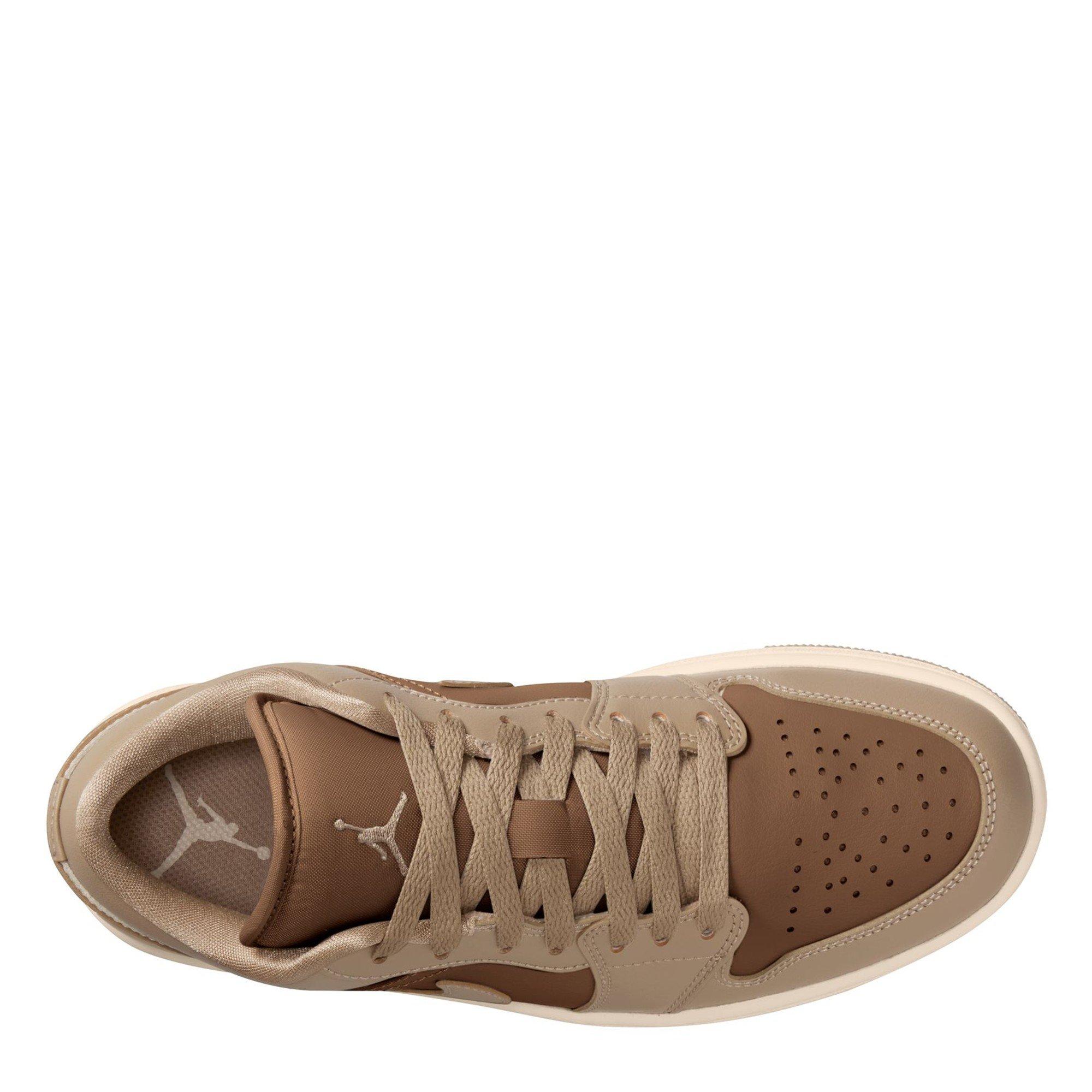 Brown/Tan - Air Jordan - Women's Low-Top Trainers - 9