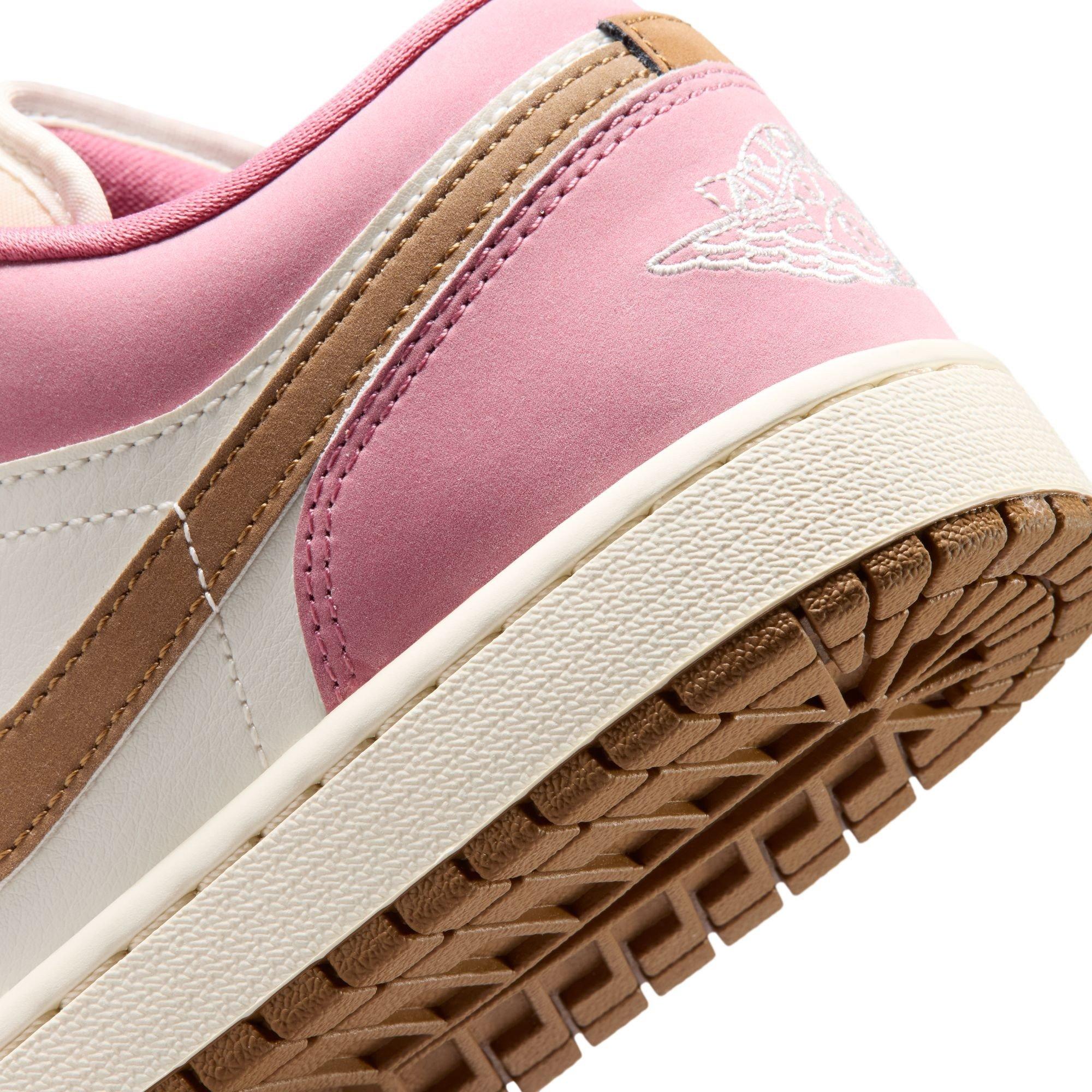Berry/Tan - Air Jordan - Women's Low-Top Trainers - 8
