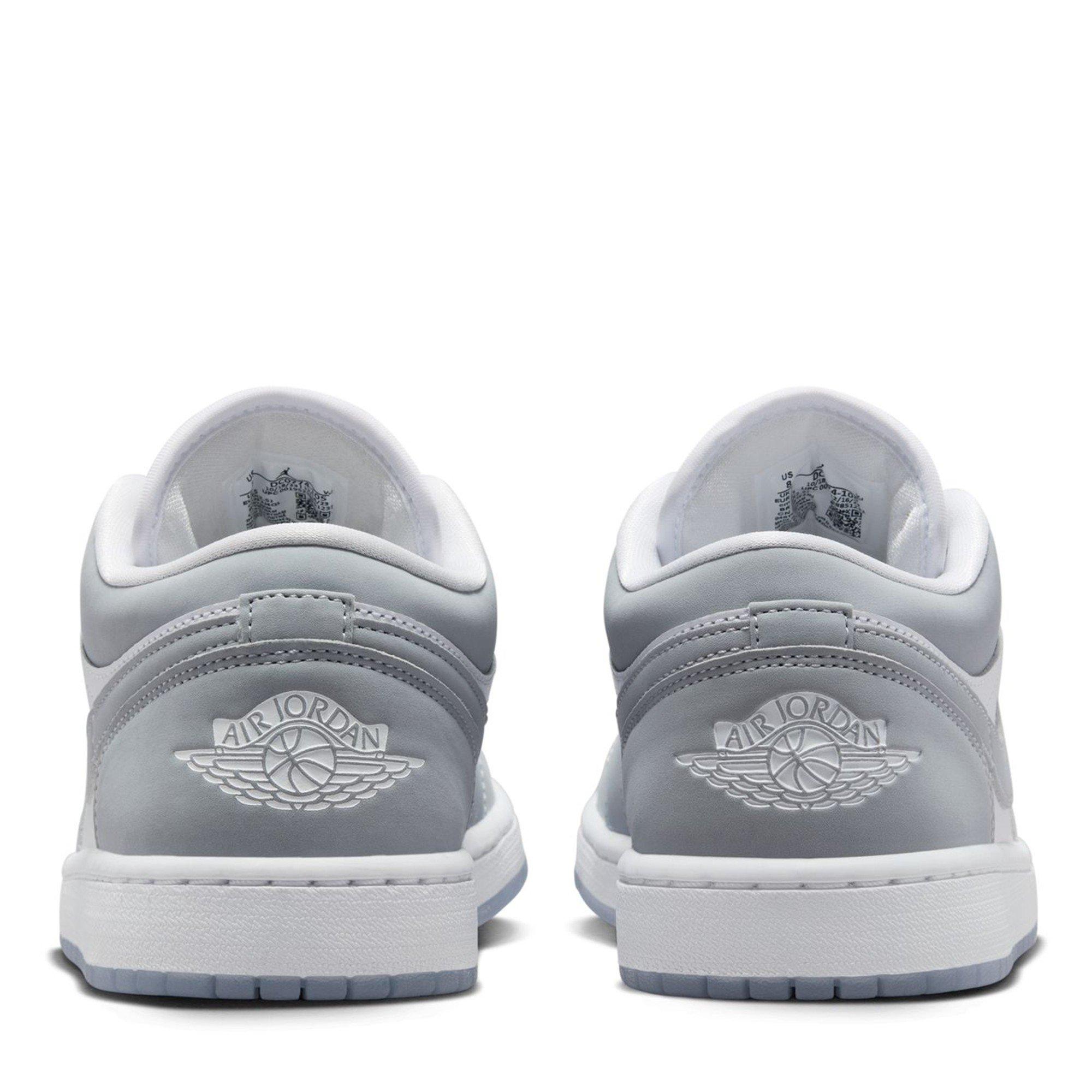 White/Wolf Grey - Air Jordan - Women's Low-Top Trainers - 4