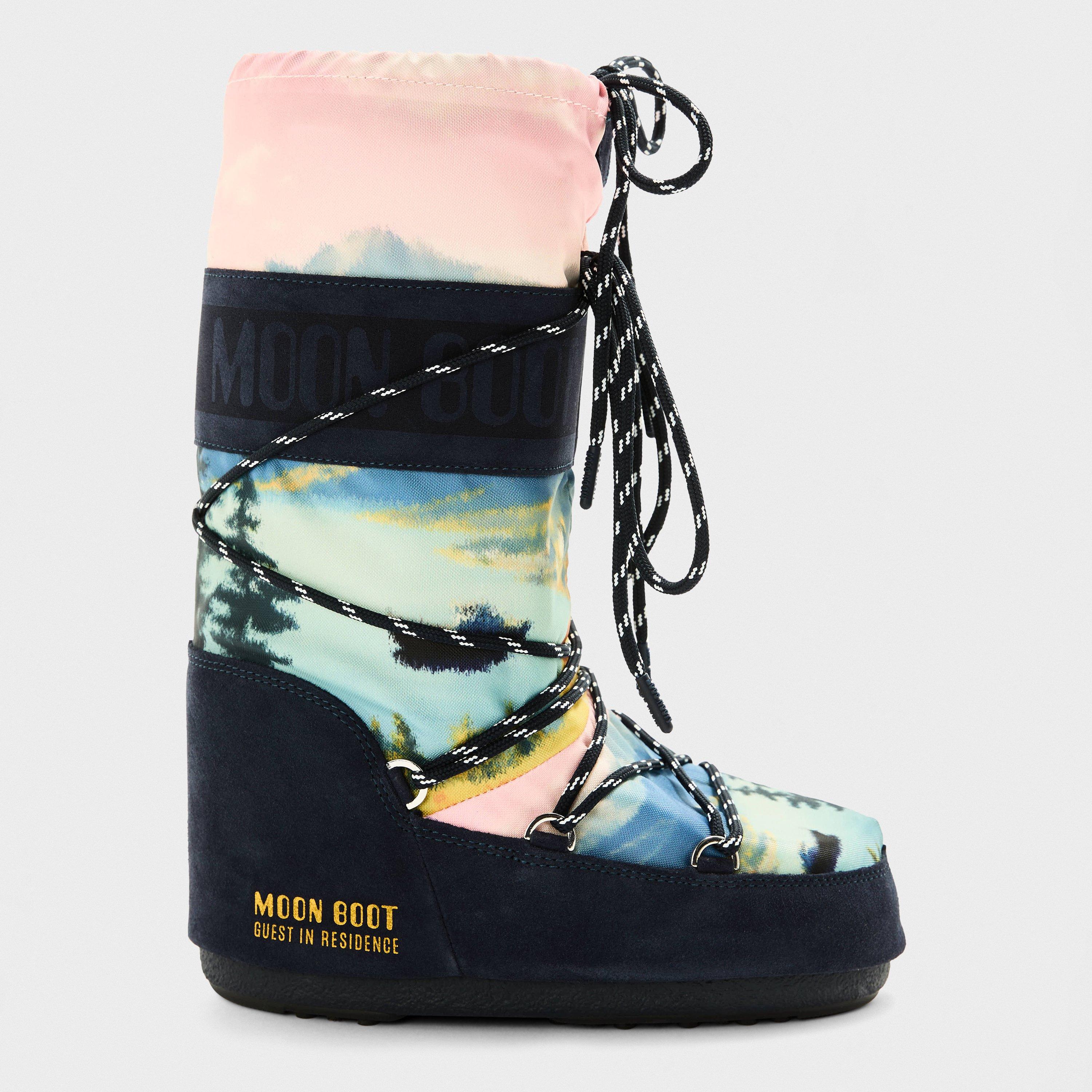 Moon Boot Women's Postcard Snow Boots - Midnight - 35/38