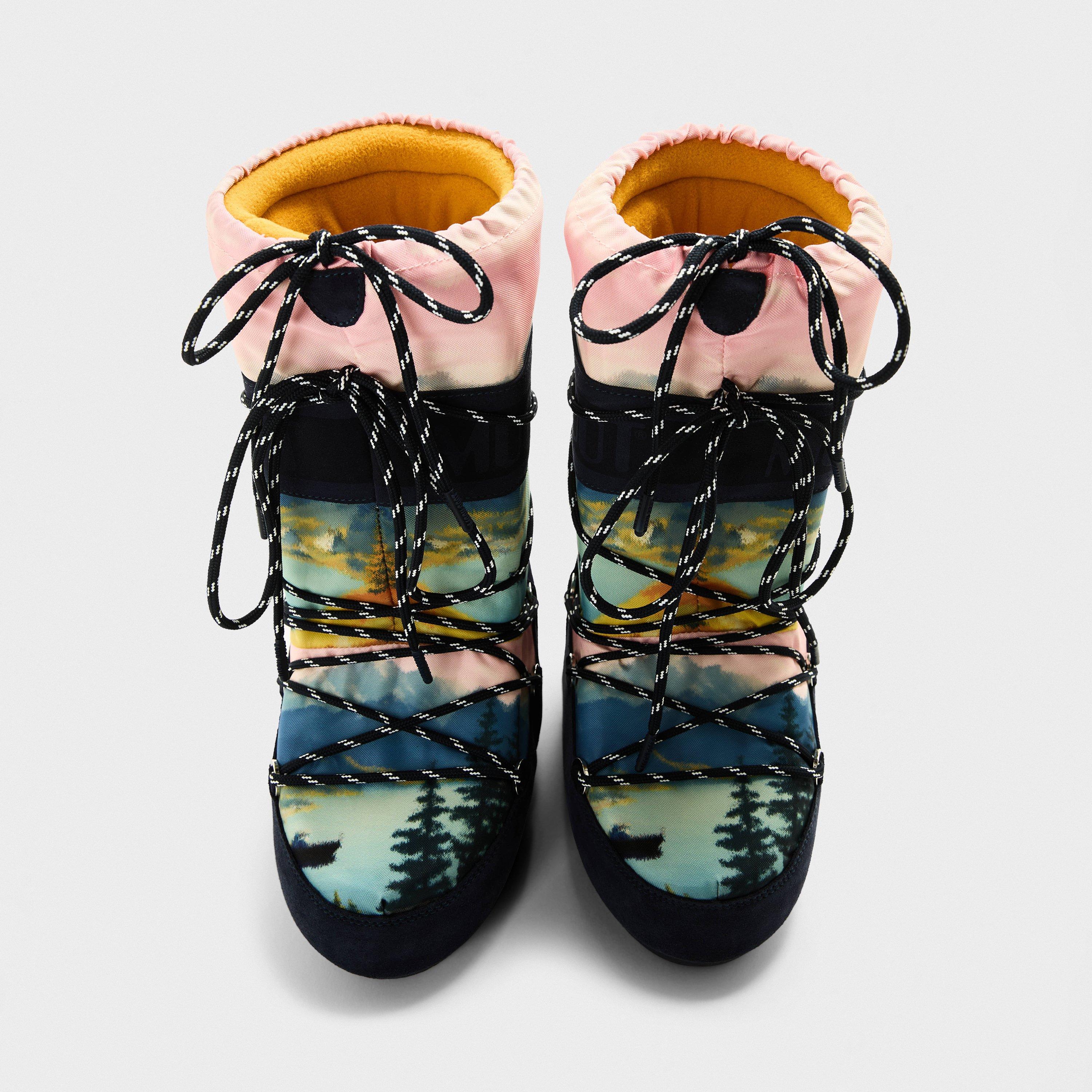 Midnight - Moon Boot - Women's Postcard Snow Boots - 4