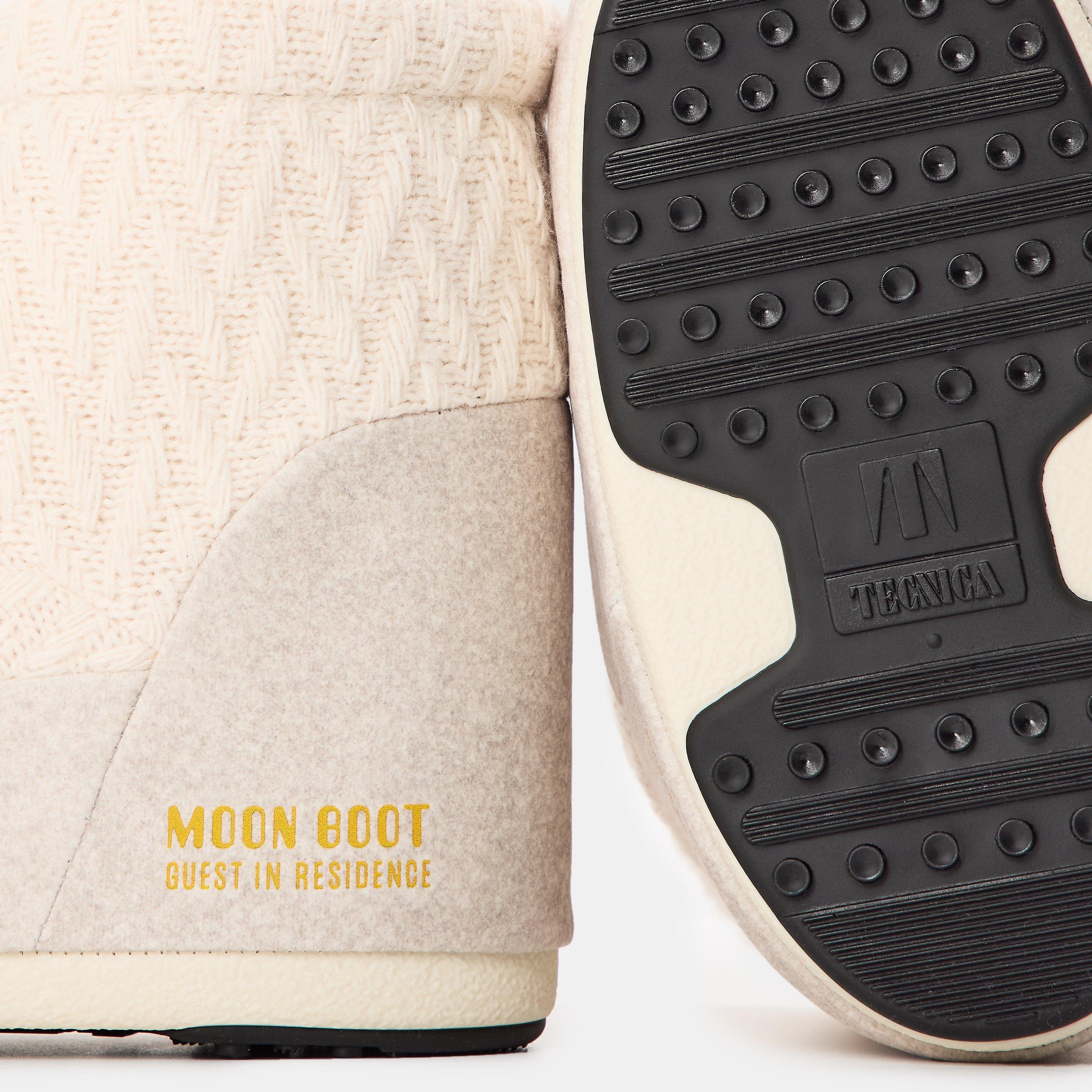 White Sand - Moon Boot - Women's Nolace Snow Boots - 3