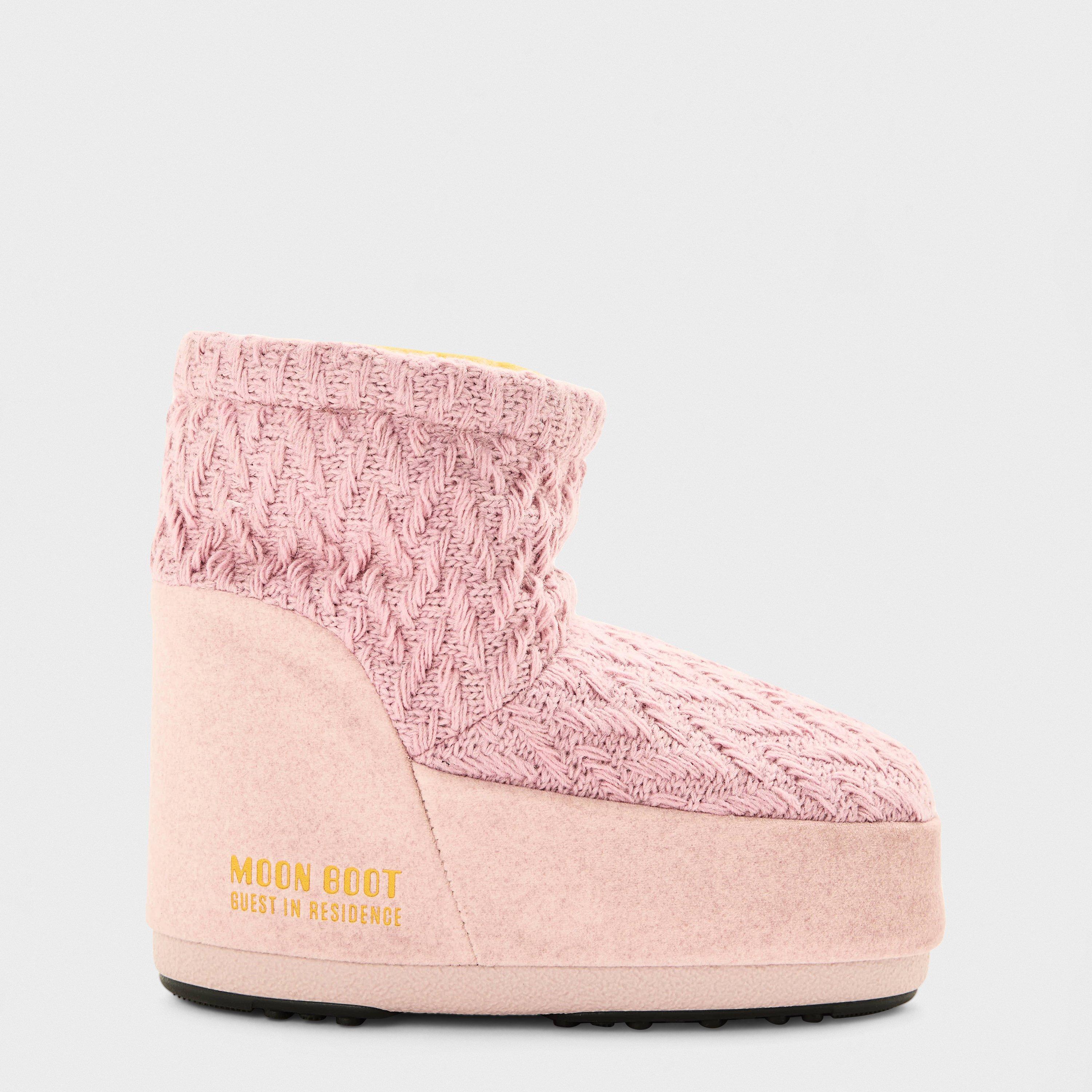 Moon Boot Women's Nolace Snow Boots - Rose - Size 36/38