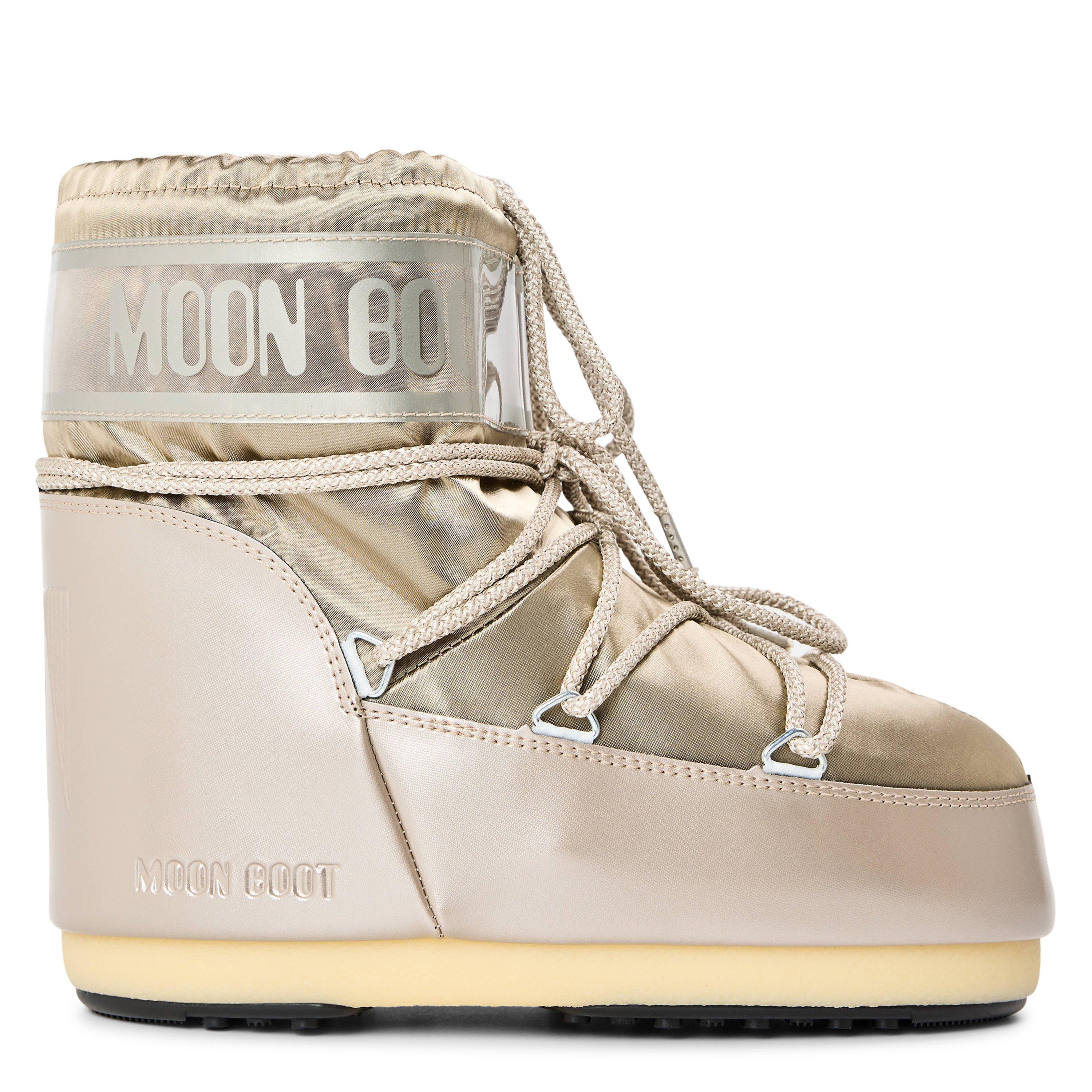 Moon Boot Icon Low Glance Satin Boots