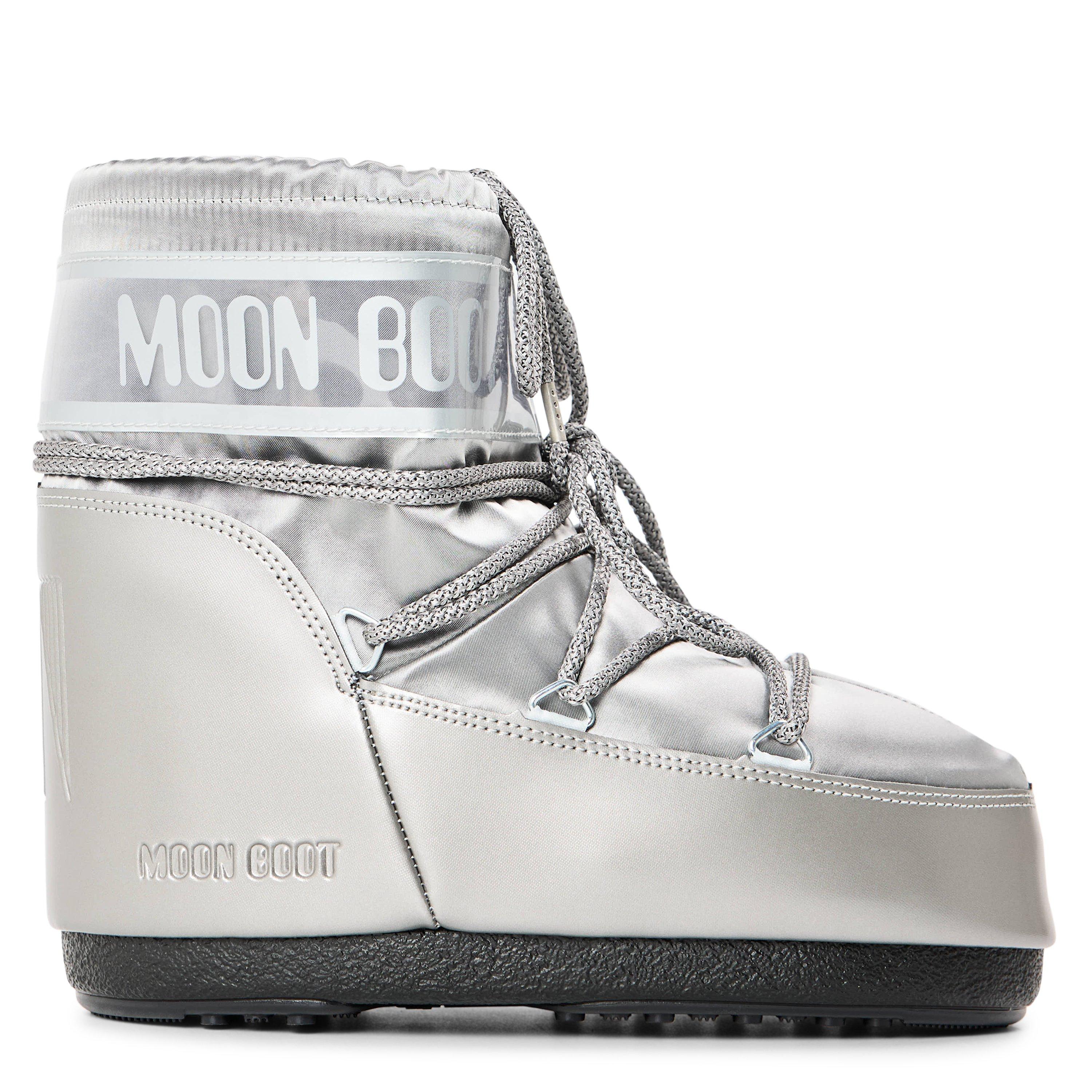 Moon Boot Icon Low Glance Satin Boots